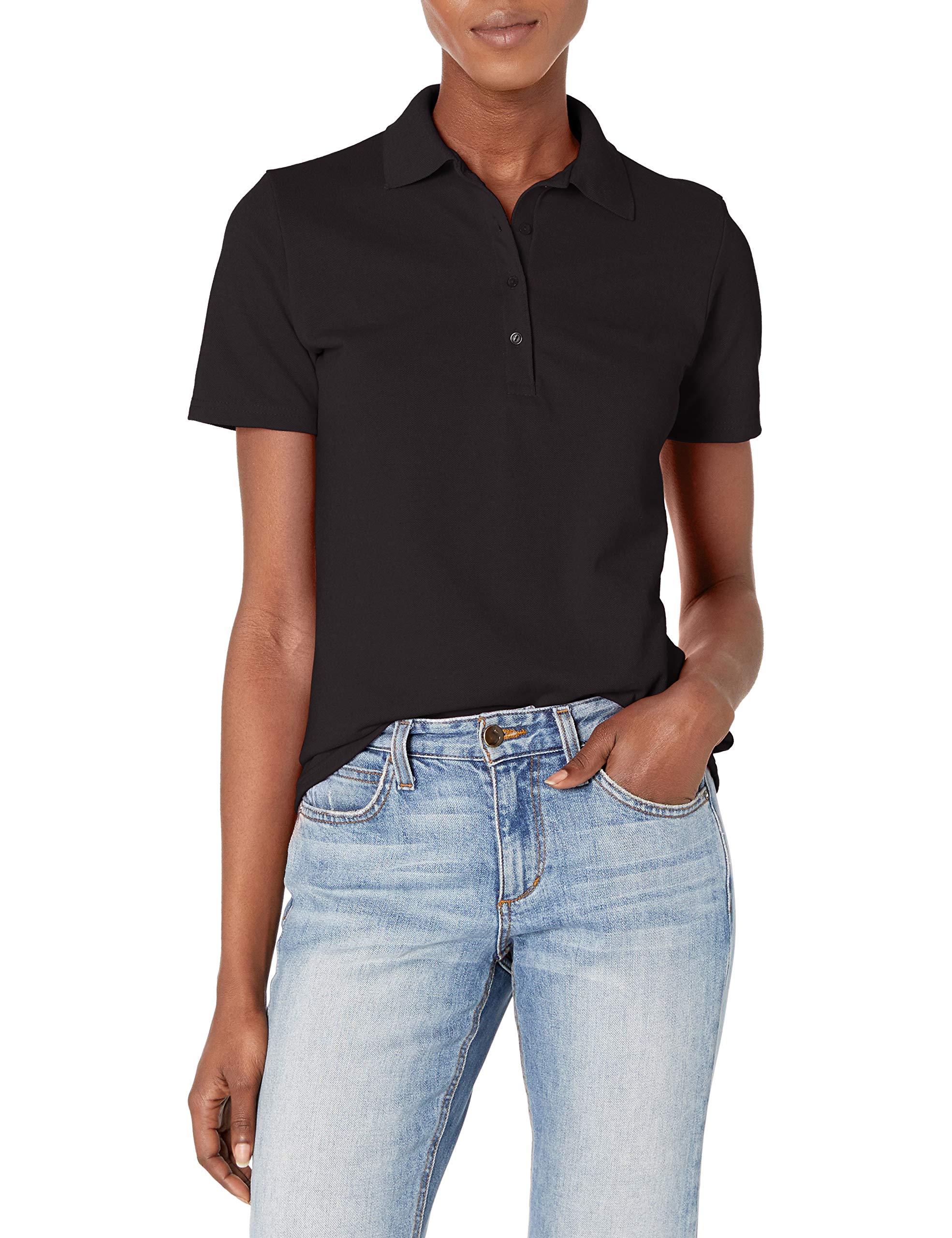 Hanes Women's X-Temp Polo with FreshIQ