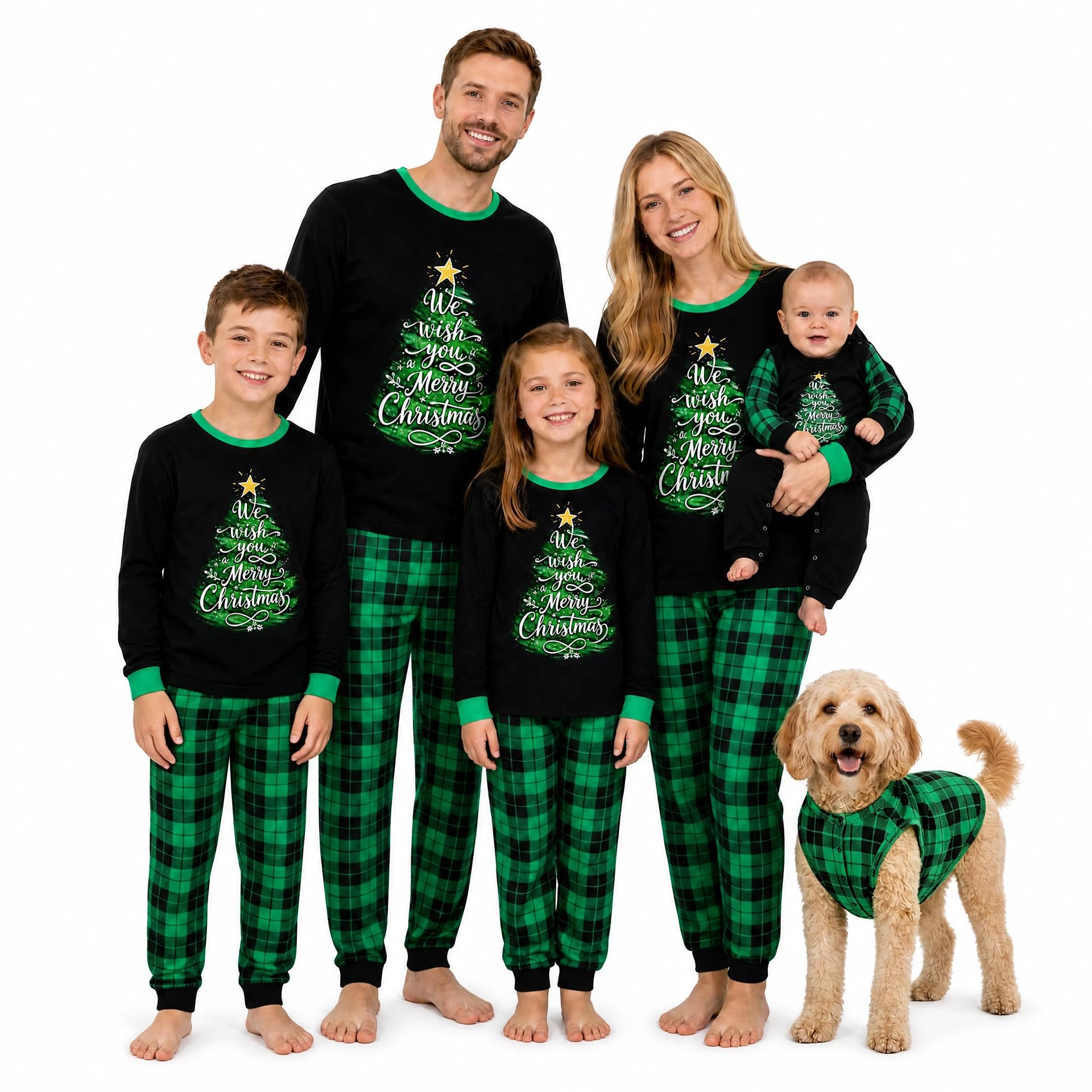 Family Christmas Pajamas Matching Sets Xmas Pjs