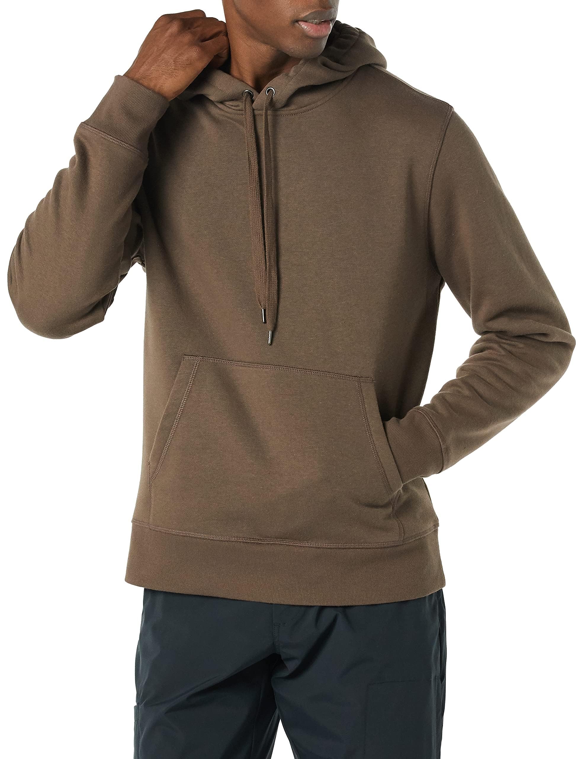 Amazon Essentials mens Fleece Pullover Hooded Sweatshirt