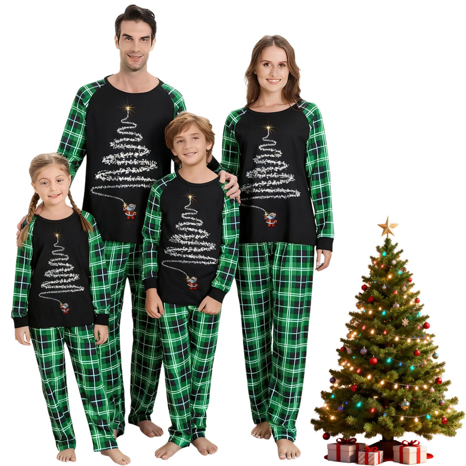 Matching Christmas Pjs For Family Christmas Family Set Family Christmas Matching Sets Family Sleepwear Pajamas