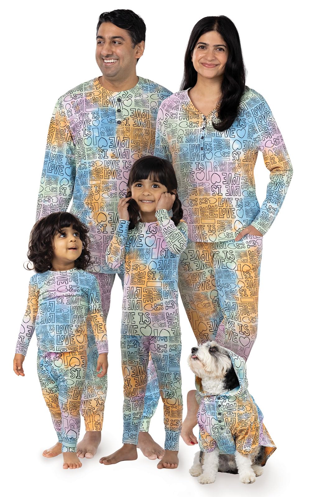 PajamaGram Family Pajamas Matching Sets - Family PJs, Red & Blue Plaid