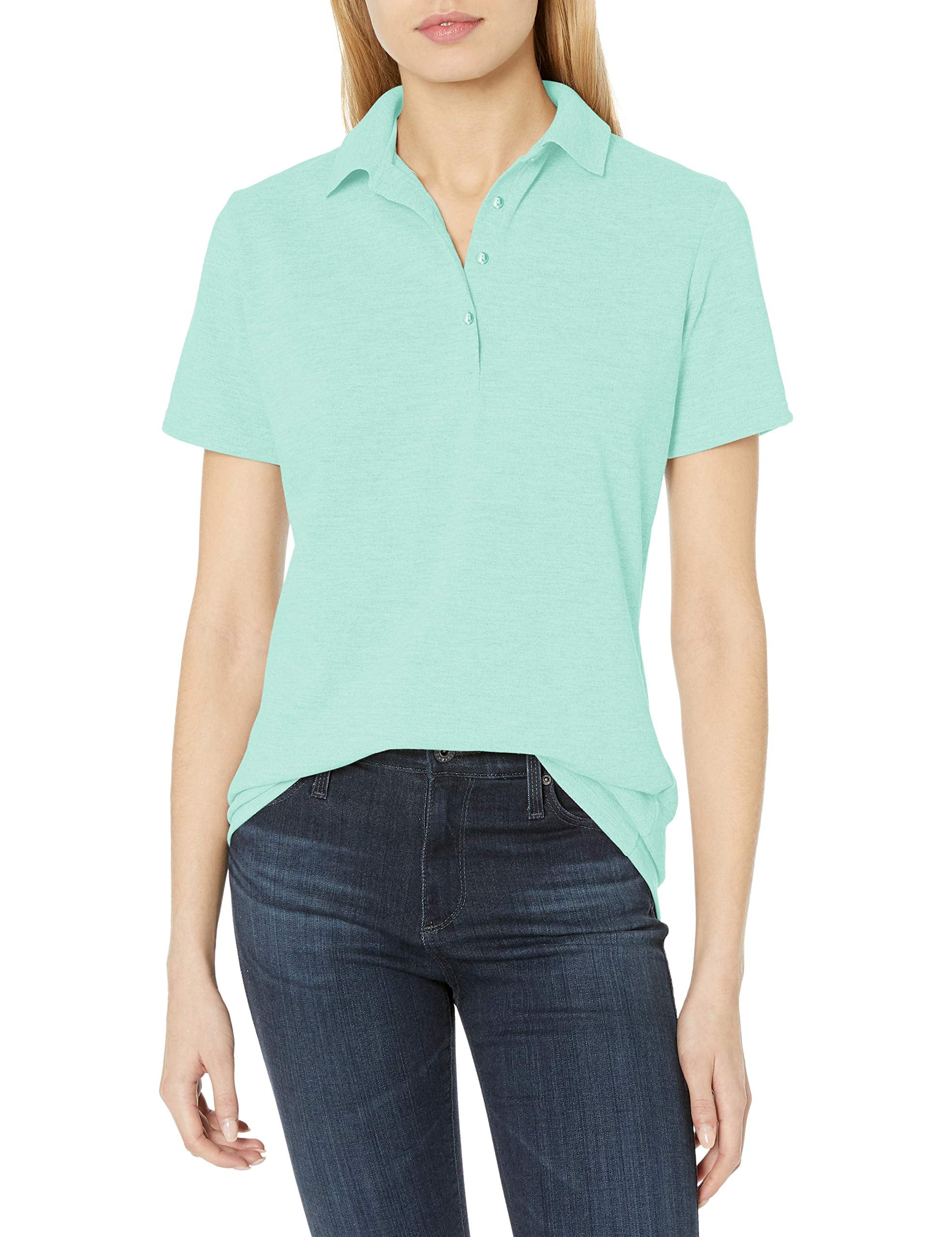 Hanes Women's X-Temp Polo with FreshIQ