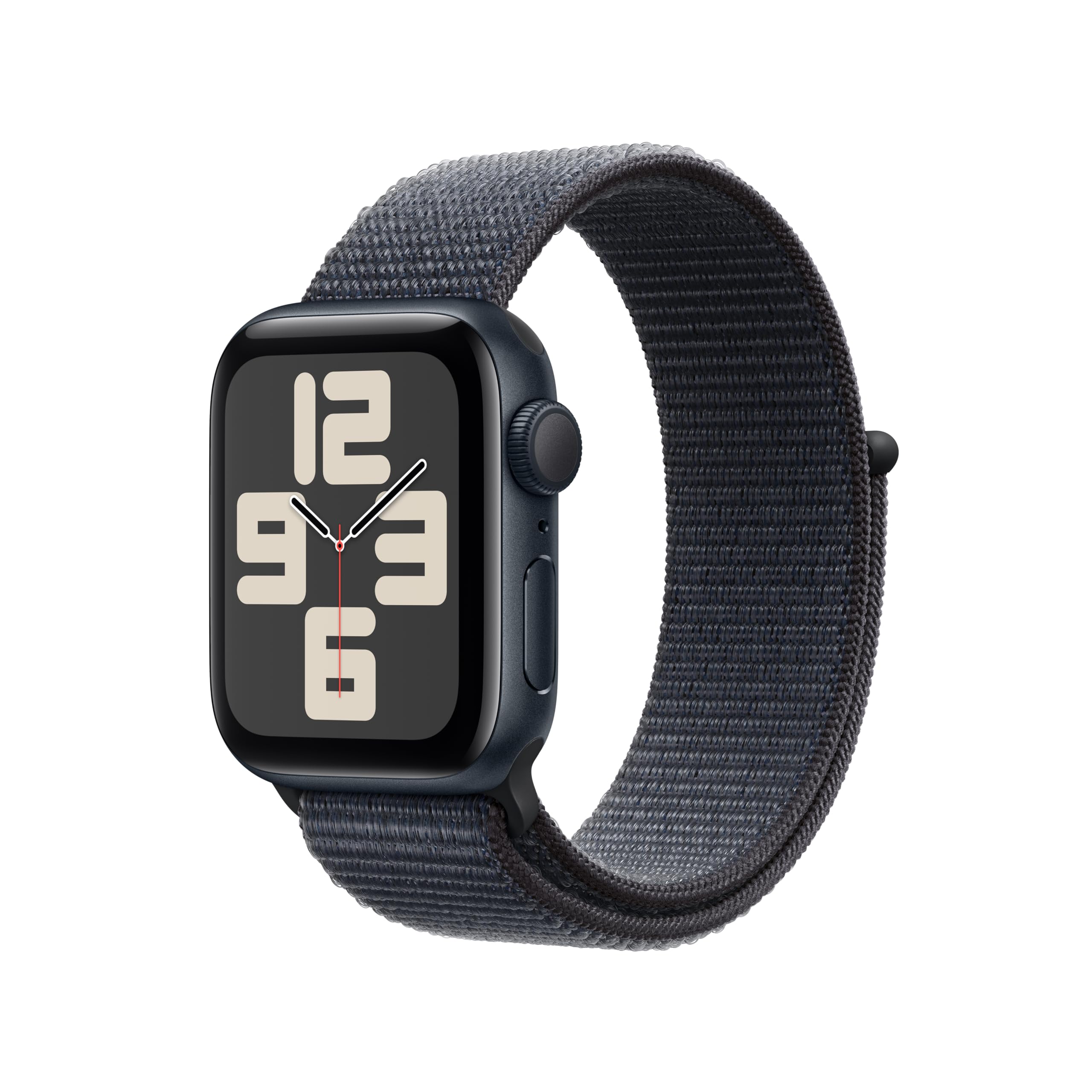Apple Watch SE (2nd Gen) [GPS 40mm] Smartwatch with Midnight Aluminum Case with Midnight Sport Band S/M. Fitness and Sleep Trackers, Crash Detection, Heart Rate Monitor, Retina Display
