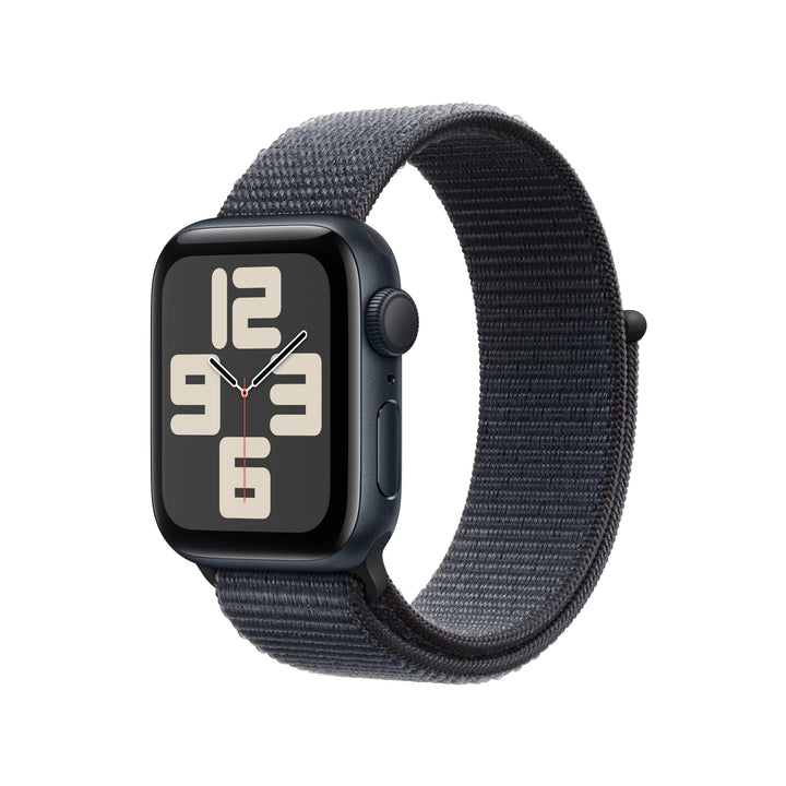 Apple Watch SE (2nd Gen) [GPS 40mm] Smartwatch with Midnight Aluminum Case with Midnight Sport Band S/M. Fitness and Sleep Trackers, Crash Detection, Heart Rate Monitor, Retina Display