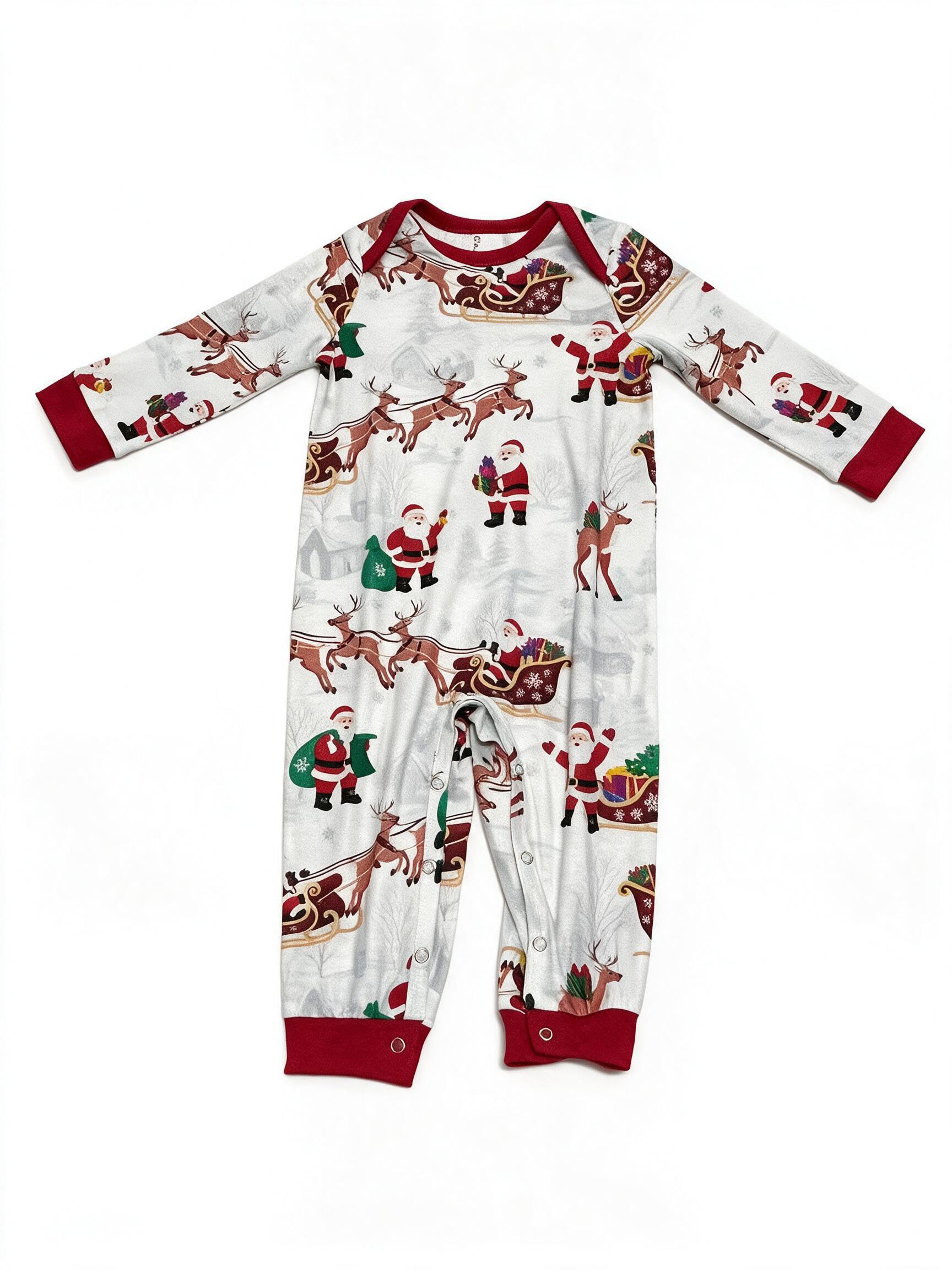 PATPAT Family Christmas Pajamas Matching Sets : Holiday Sleepwear Xmas PJS