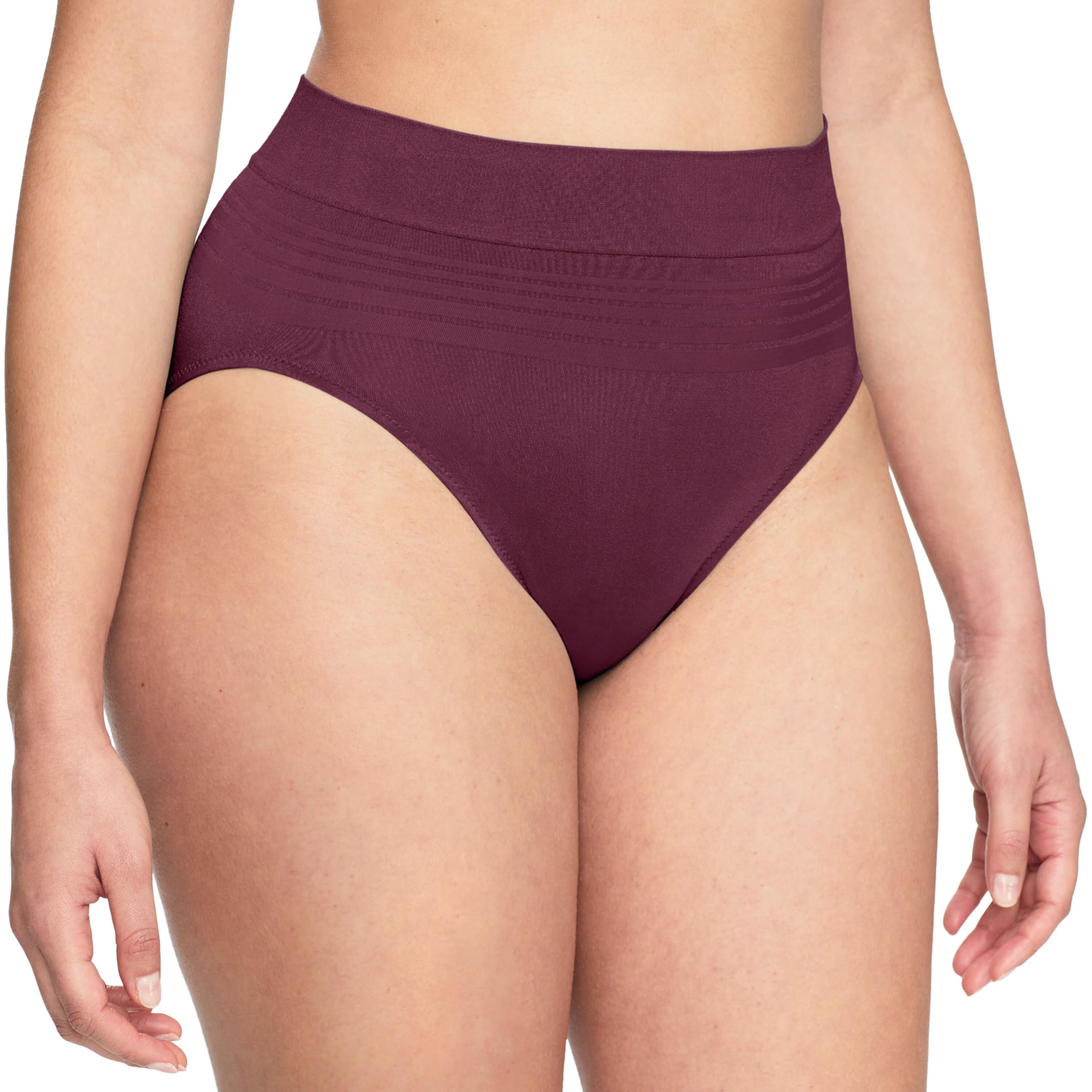Warner's womens No Pinching No Problems Dig-free Comfort Waist Smooth and Seamless Hi-cut Rt5501p