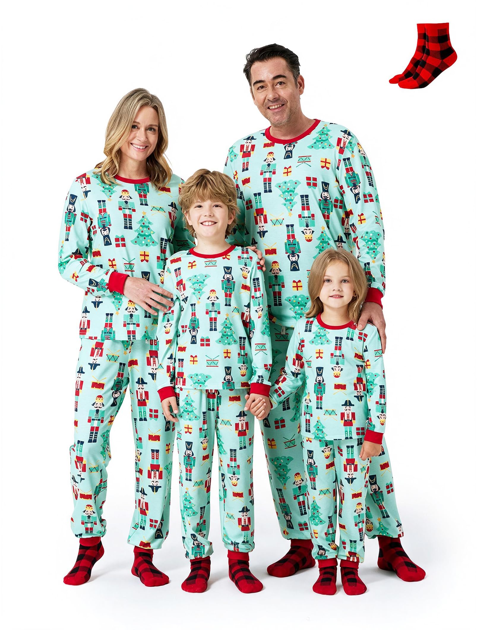 PATPAT Family Christmas Pajamas Matching Sets : Holiday Sleepwear Xmas PJS