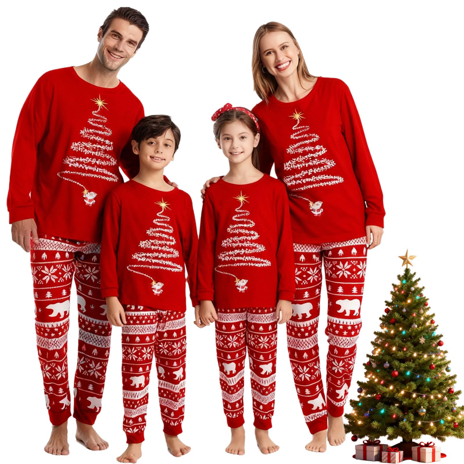 Matching Christmas Pjs For Family Christmas Family Set Family Christmas Matching Sets Family Sleepwear Pajamas