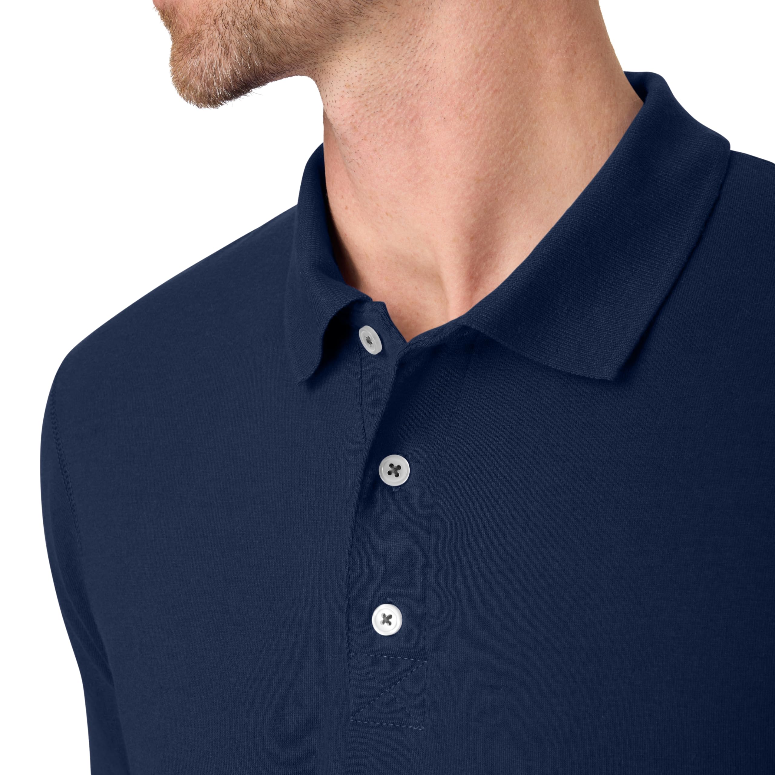 Hanes mens X-temp Performance Polo, Cotton Blend Sport Shirt for Men With Odor Control