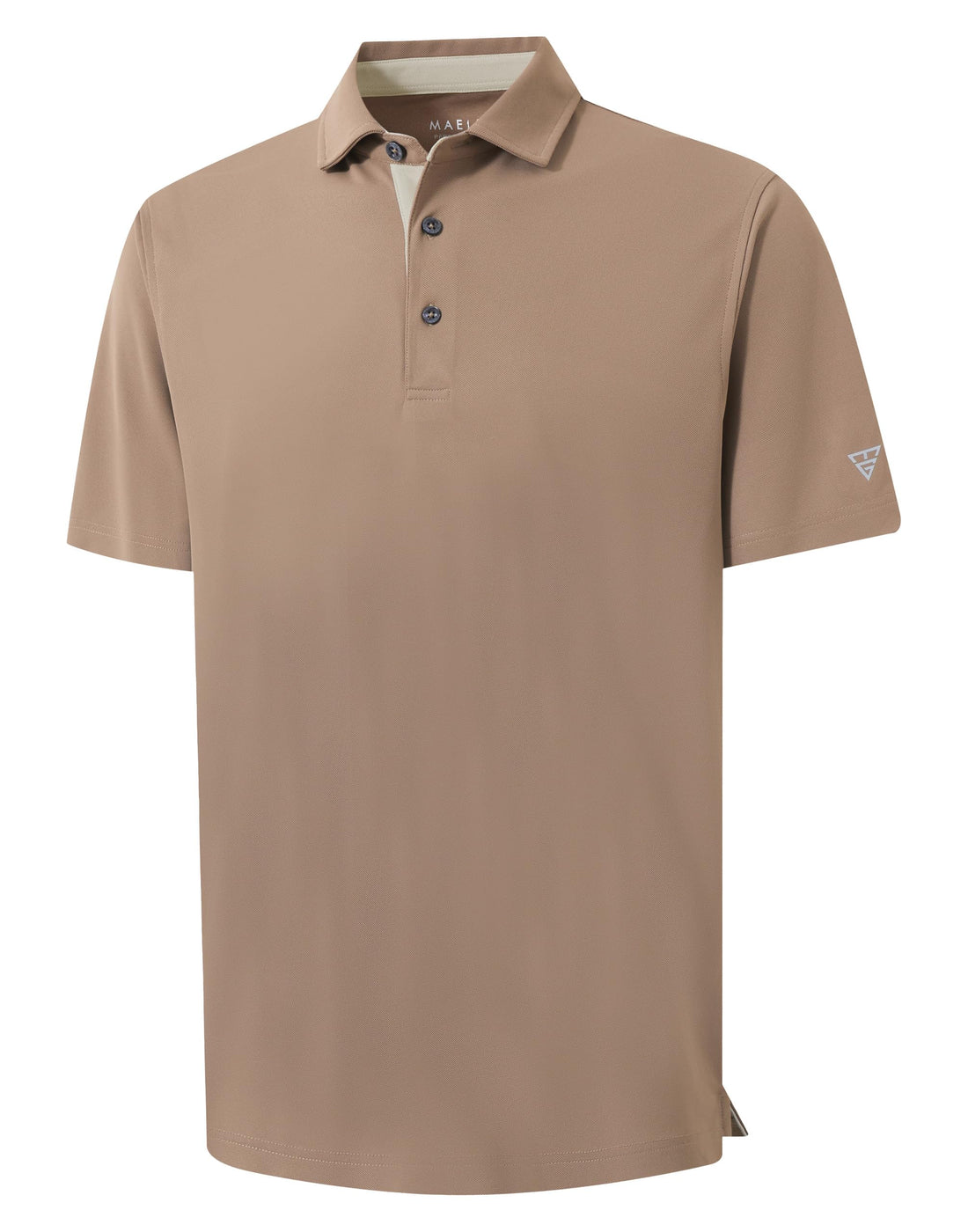 Mens Golf Shirt Short and Long Sleeve Moisture Wicking Dry Fit Performance Solid Casual Pique Golf Polo Shirts for Men