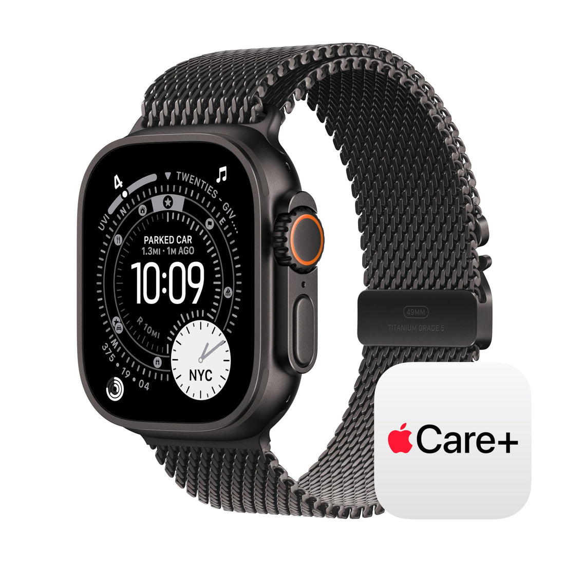 Apple Watch Ultra 3 [GPS + Cellular 49mm] Running & Multisport Smartwatch w/Rugged Titanium Case w/Black Ocean Band. Satellite Communications, Advanced Health & Fitness Tracking