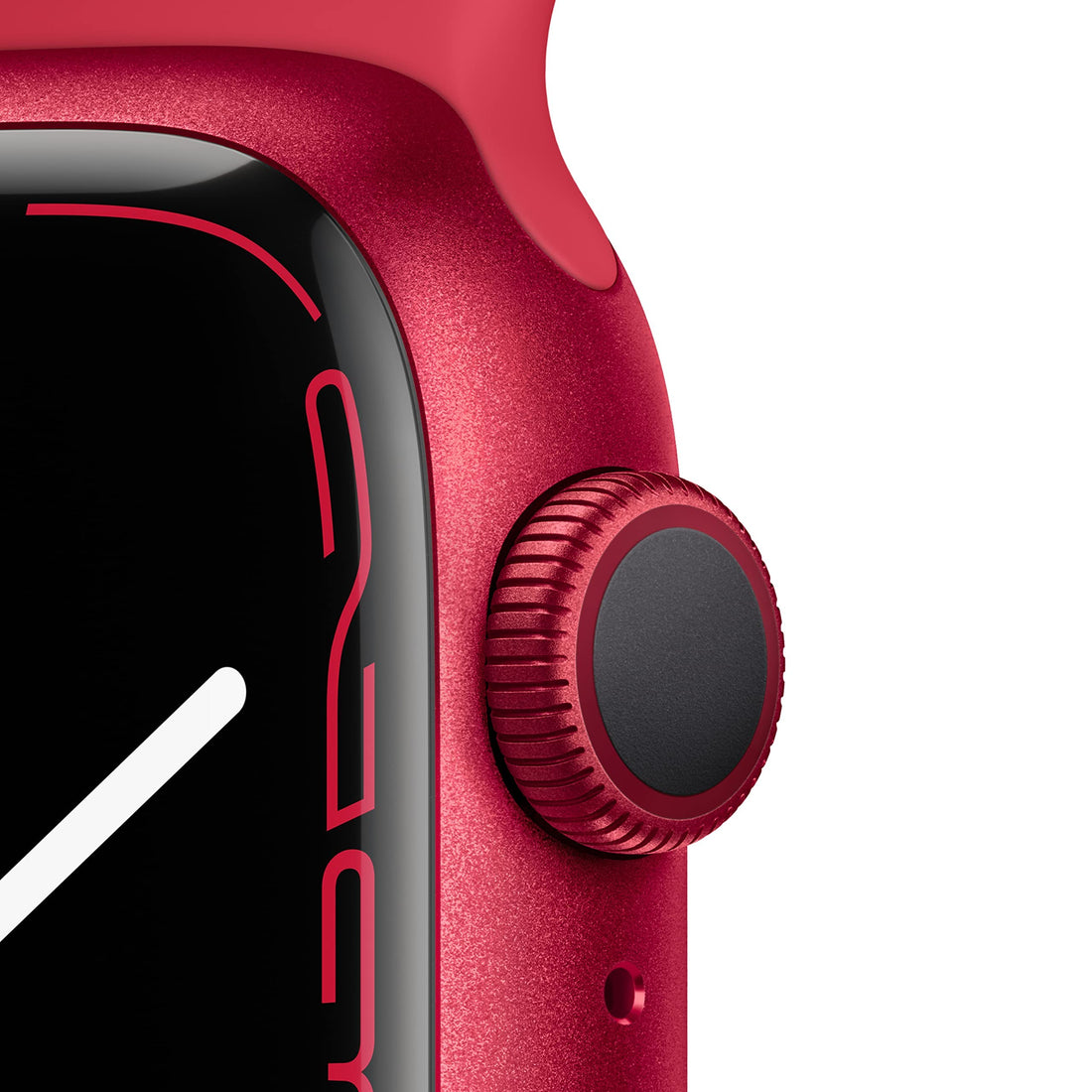 Apple Watch Series 7 (GPS, 41mm) Starlight Aluminum Case with Starlight Sport Band, Regular (Renewed)