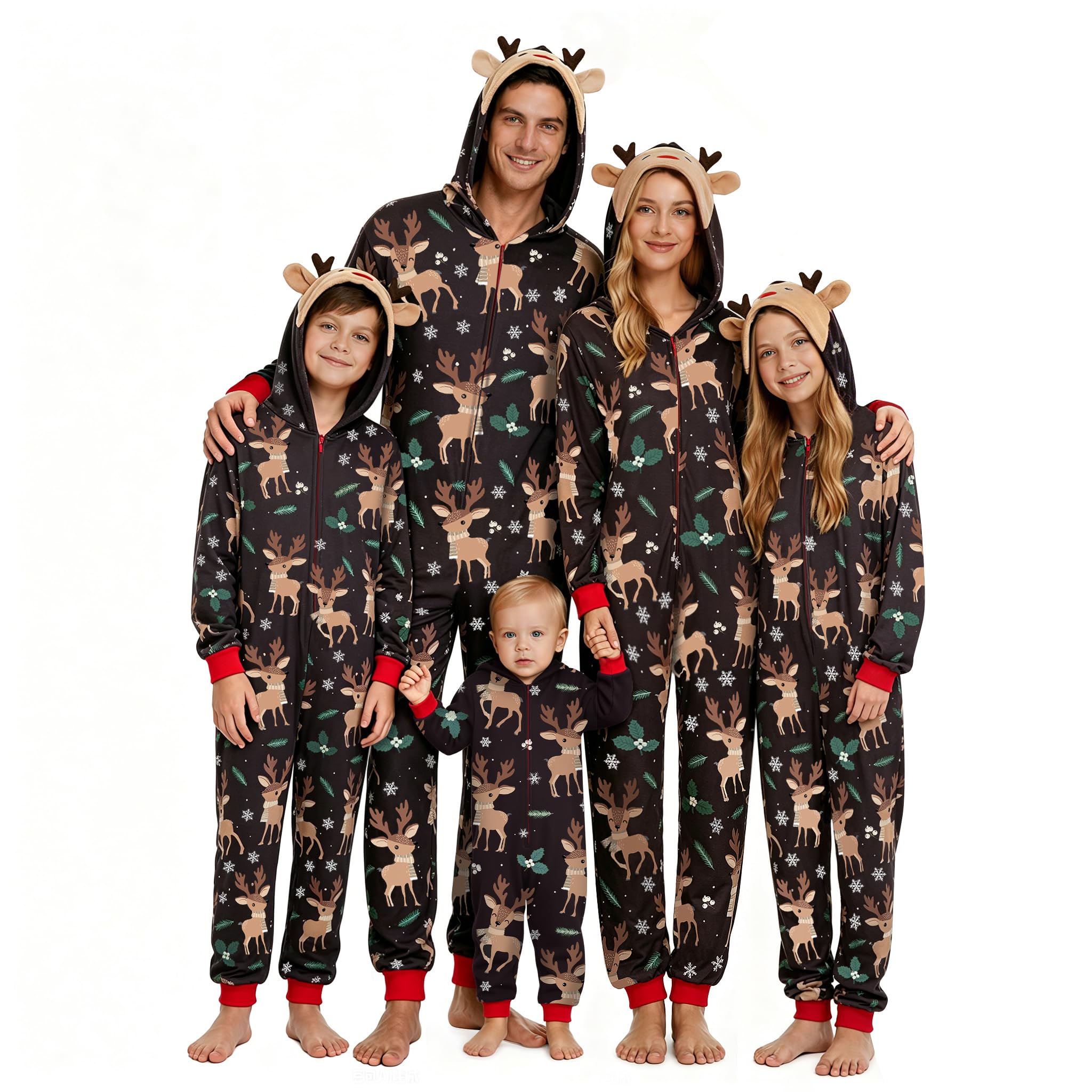 Neufigr Matching Christmas Pajamas for Family Christmas Pjs