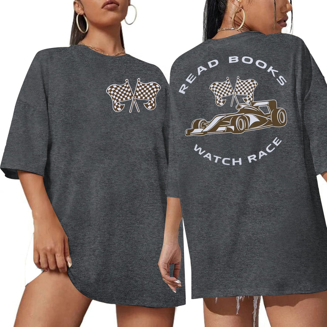 ASTANFY Oversized Tshirts for Women: Deserve Day Shirt Funny Skeleton Shirts Casual Oversized Graphic Tees Tops