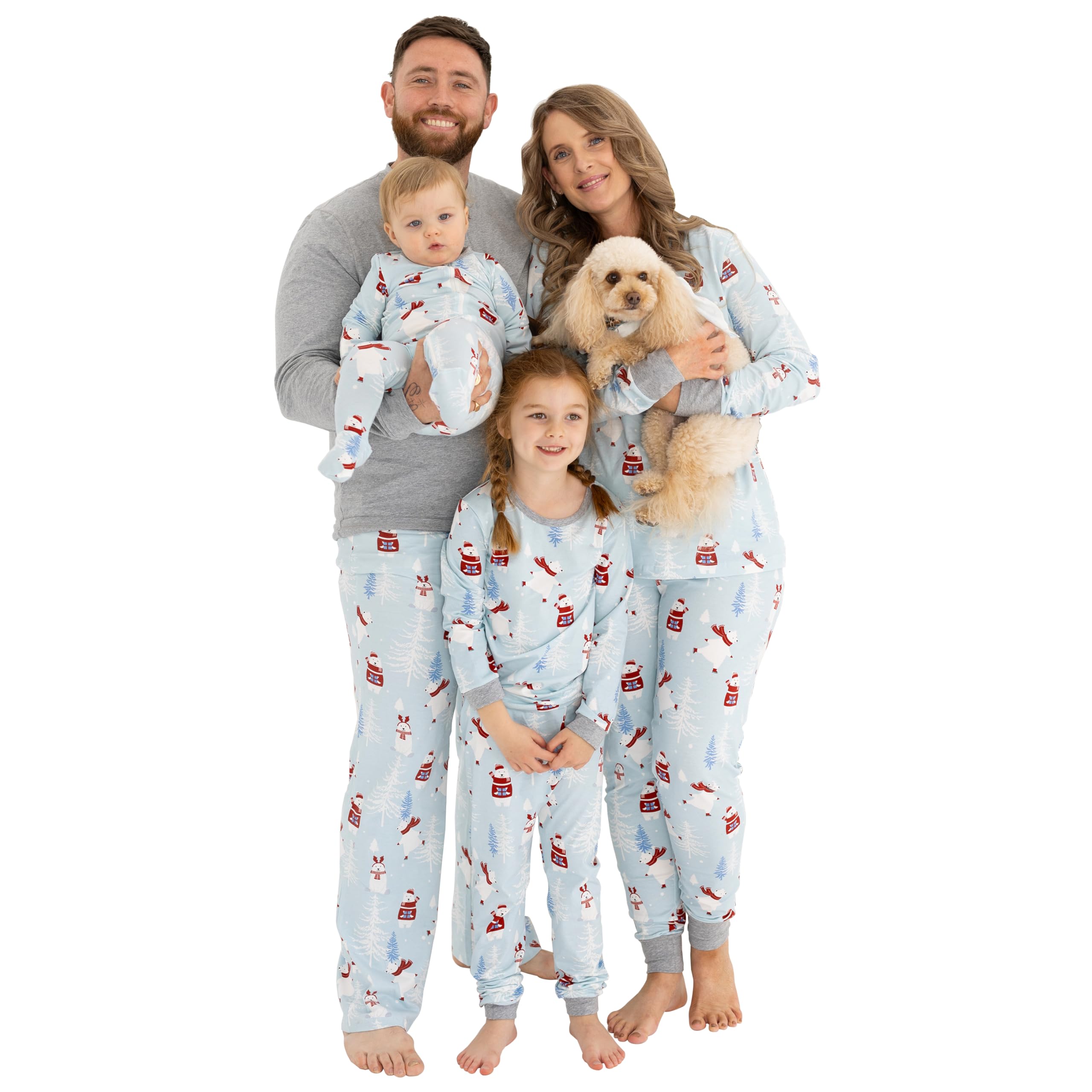 Owlivia Christmas Halloween Pajamas For Family, Organic Cotton Holiday Pjs Matching Sets