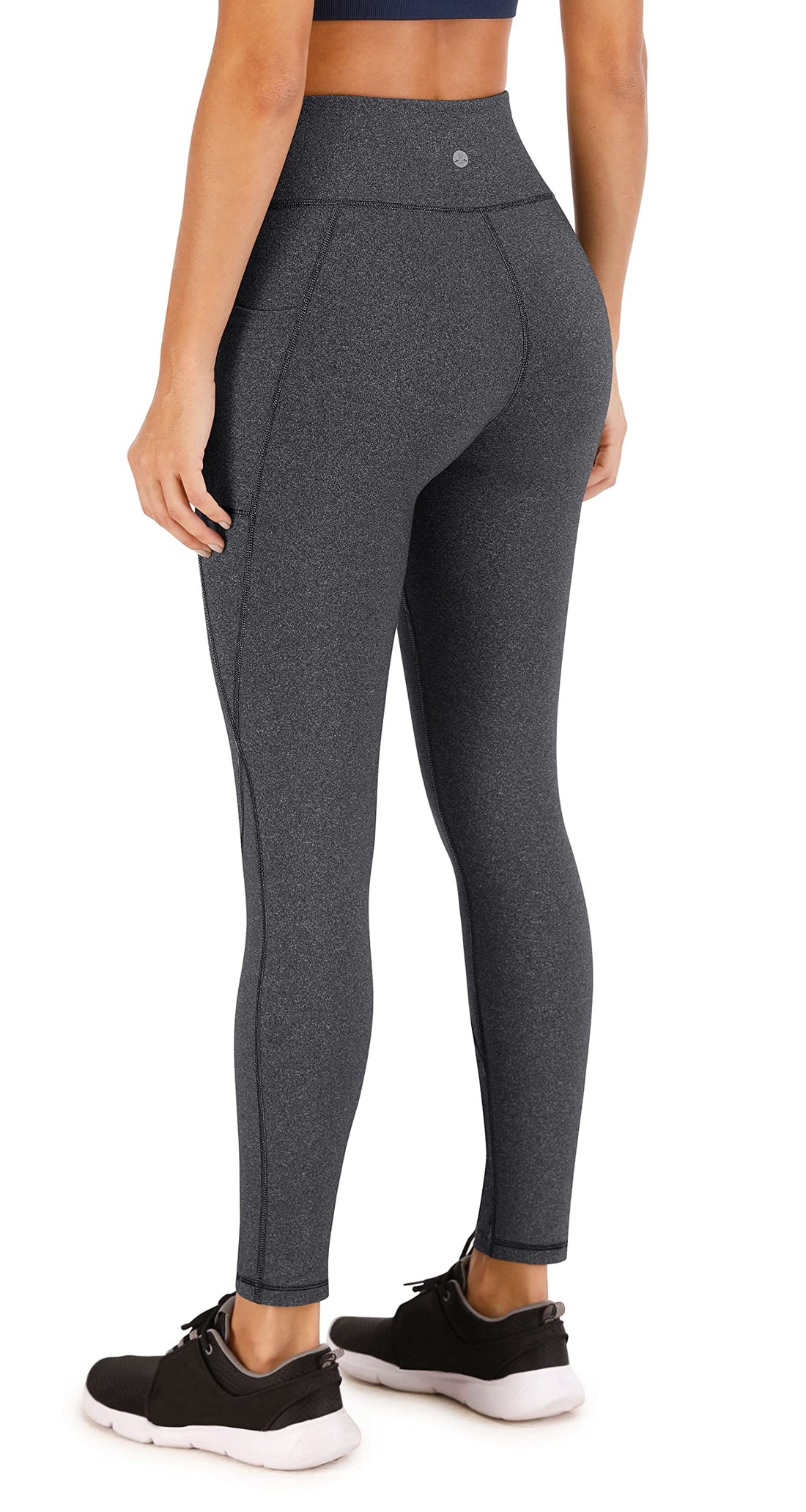 Heathyoga Leggings with Pockets for Women Tummy Control High Waisted Yoga Pants Women Compression Workout Leggings