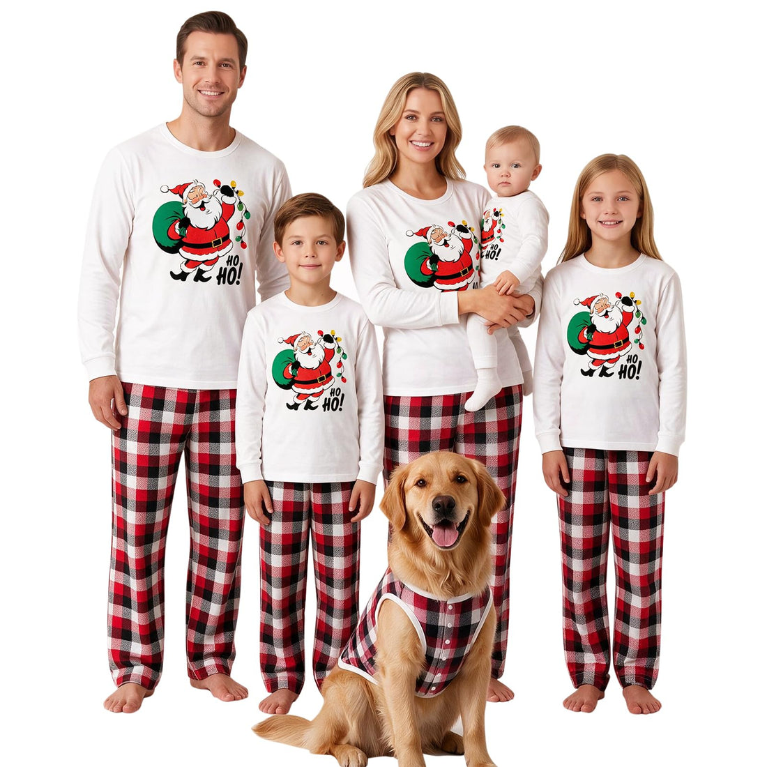 Family Christmas Pajamas Matching Sets Xmas Pjs
