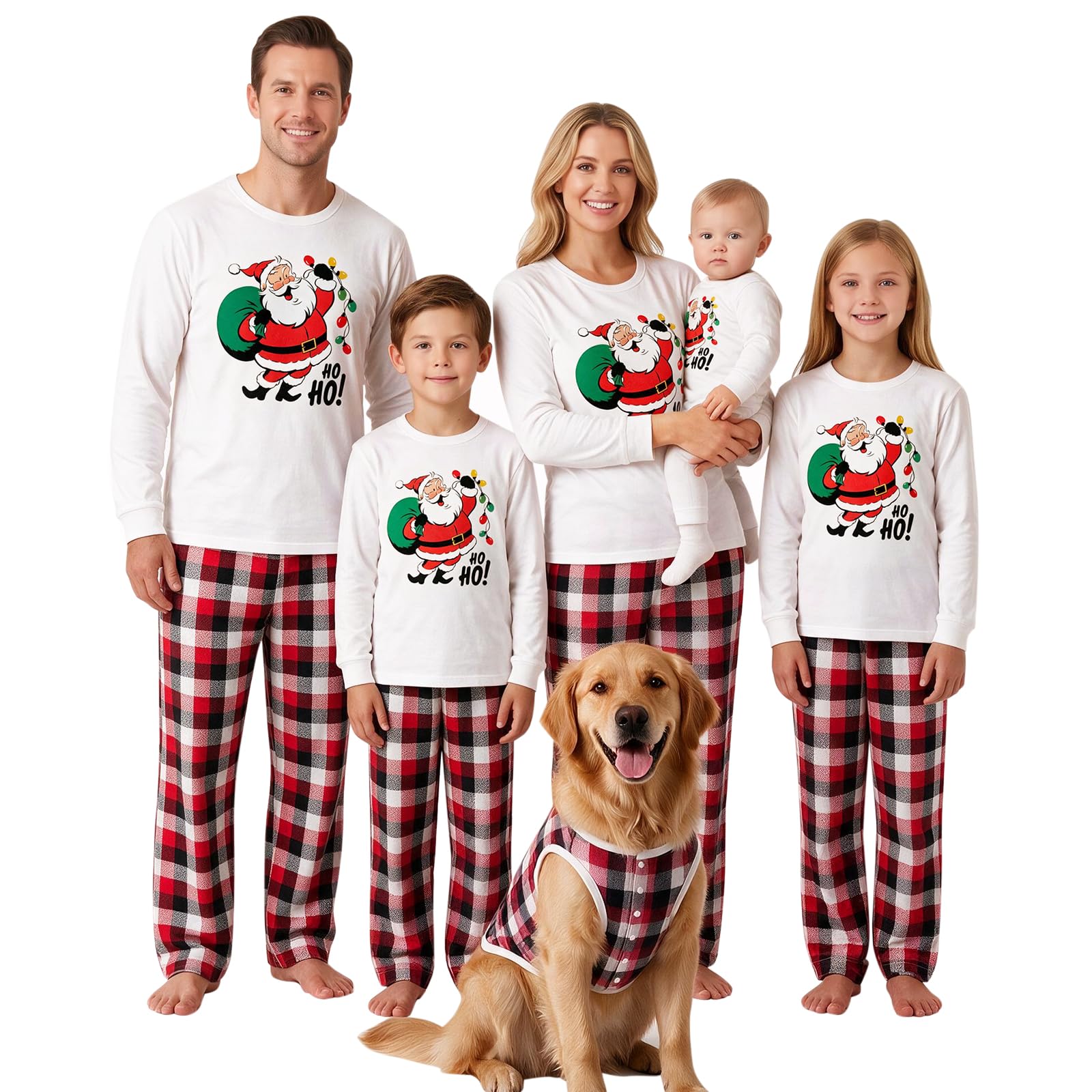 Family Christmas Pajamas Matching Sets Xmas Pjs