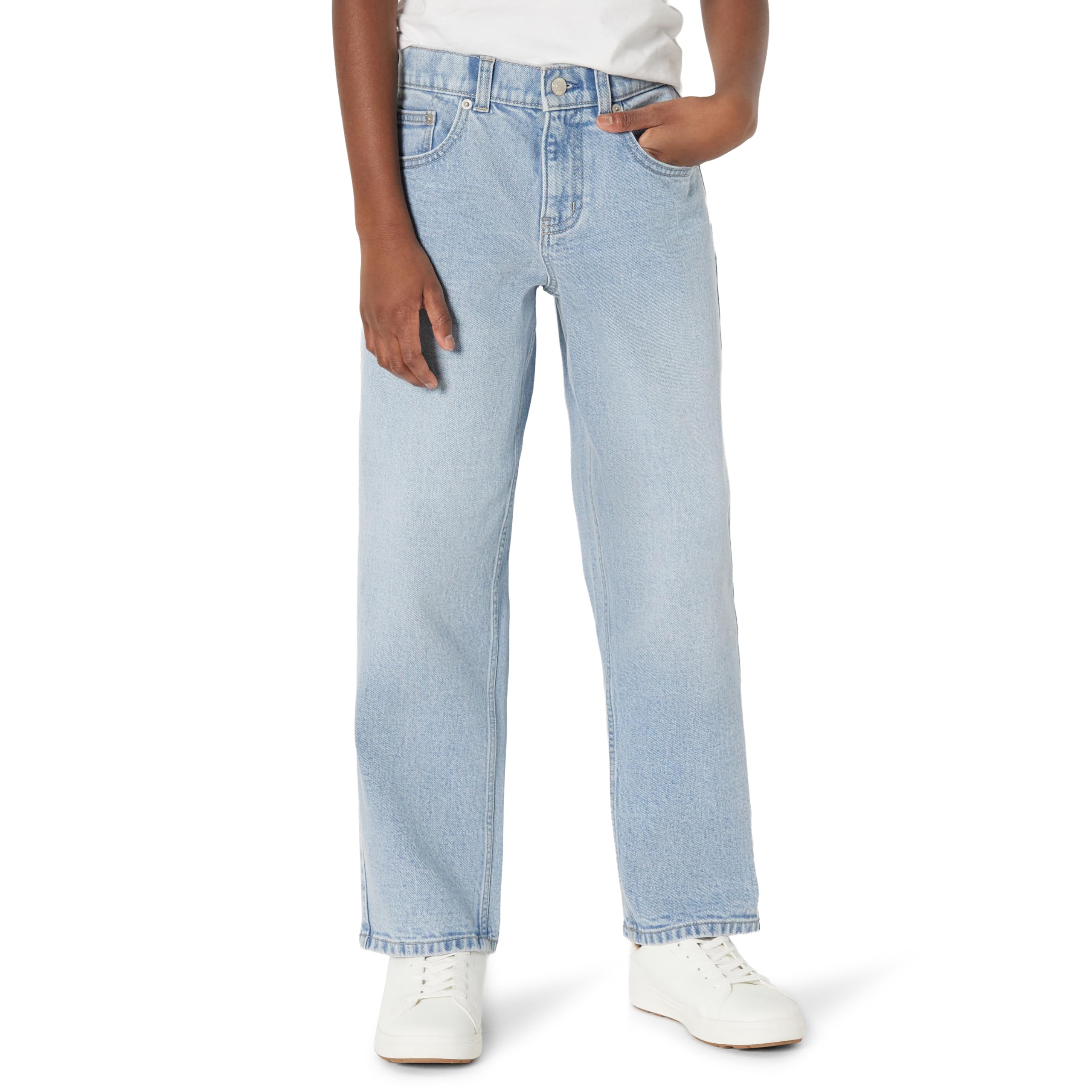 Amazon Essentials Boys' Medium Stretch Loose Jean