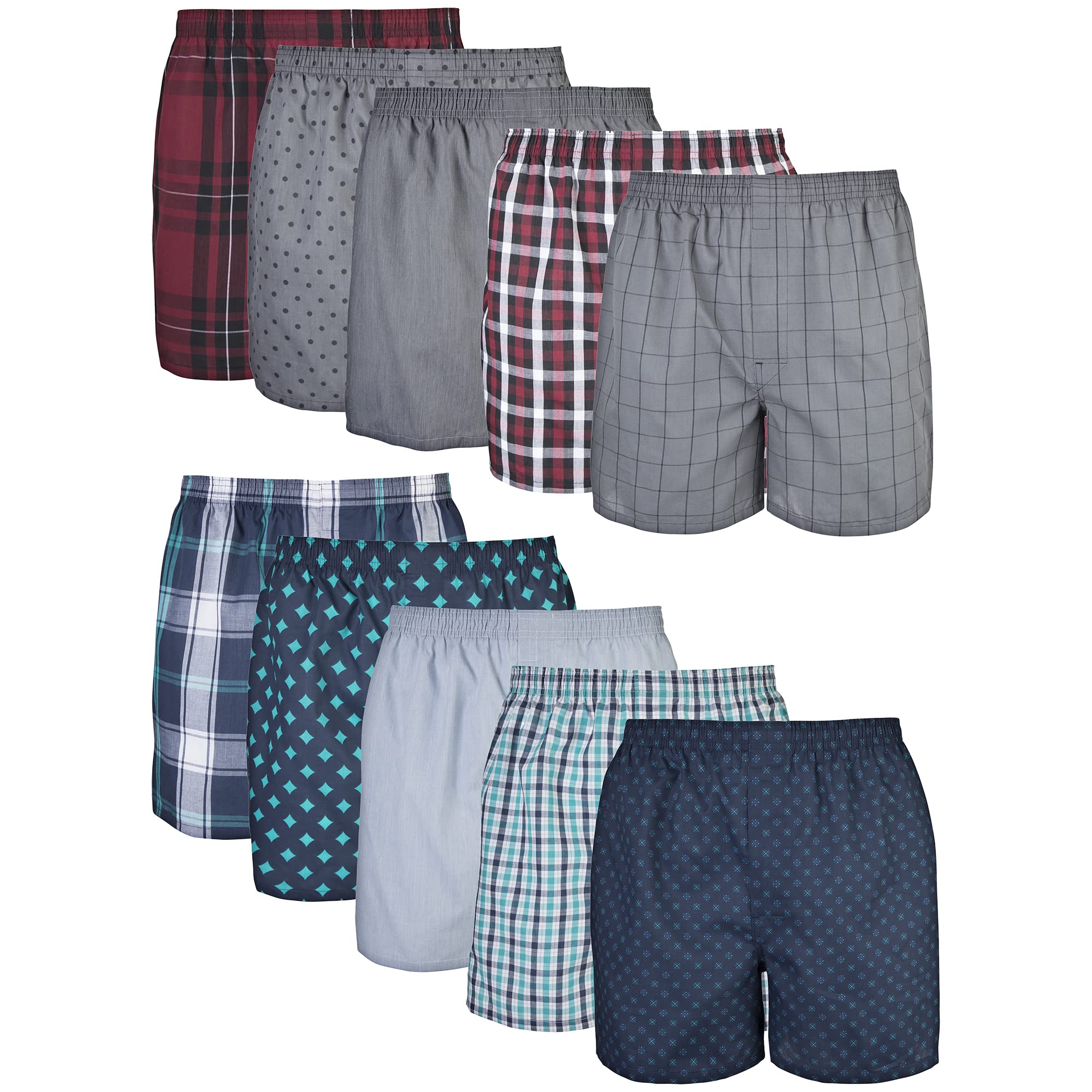 Gildan Men's Underwear Boxers, Multipack