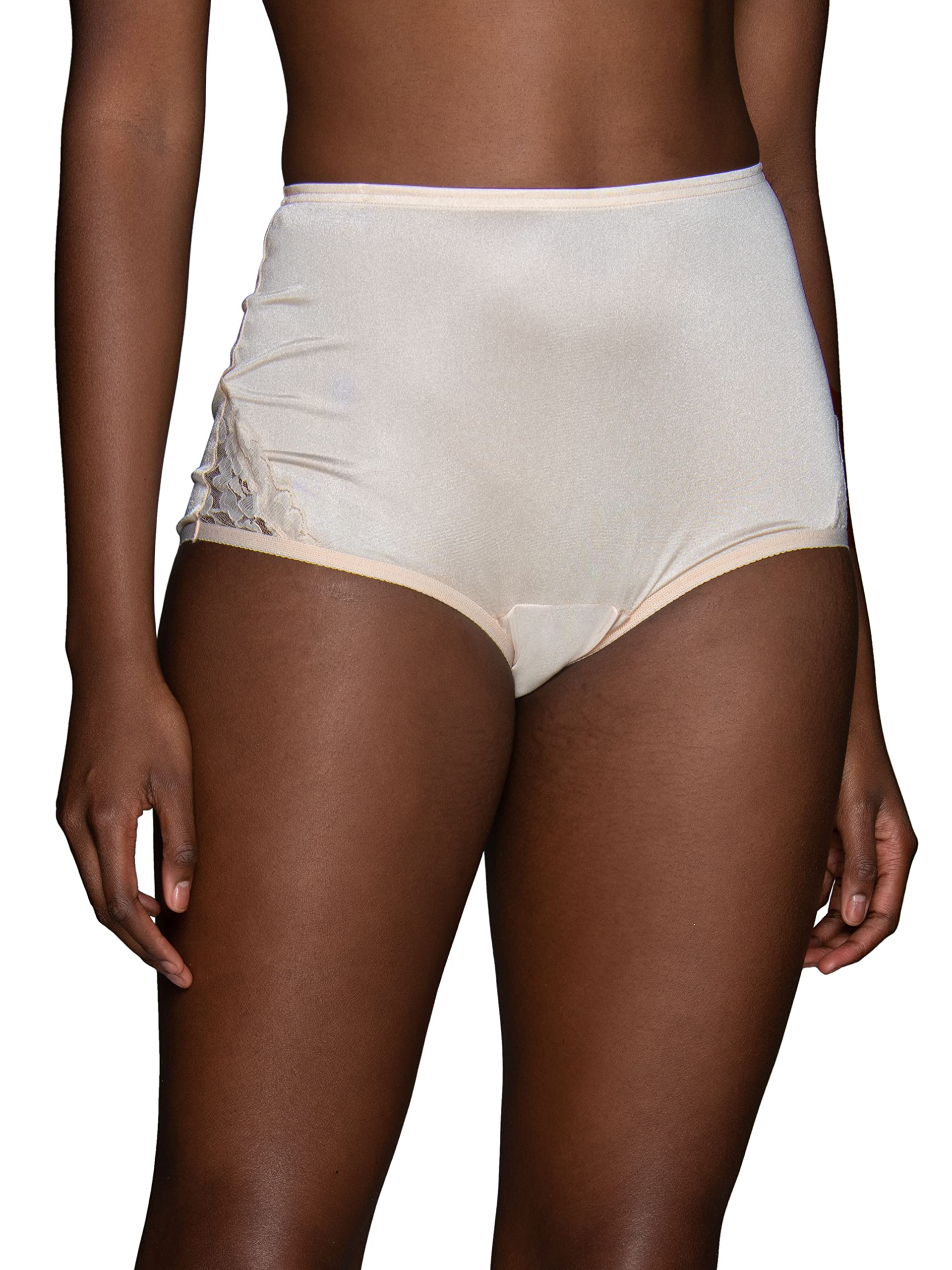 Vanity Fair Women's High Waisted Underwear, Full Coverage Ladies Panties, Perfectly Yours Briefs