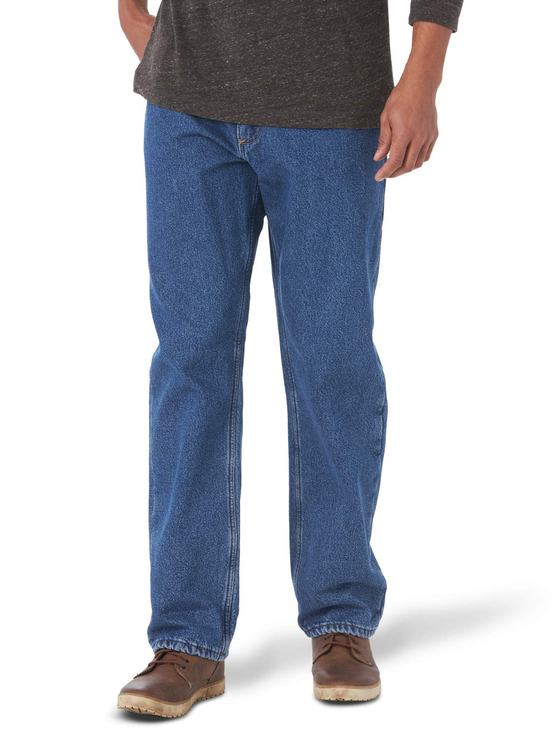 Wrangler Authentics Men's Fleece Lined Five Pocket Jean