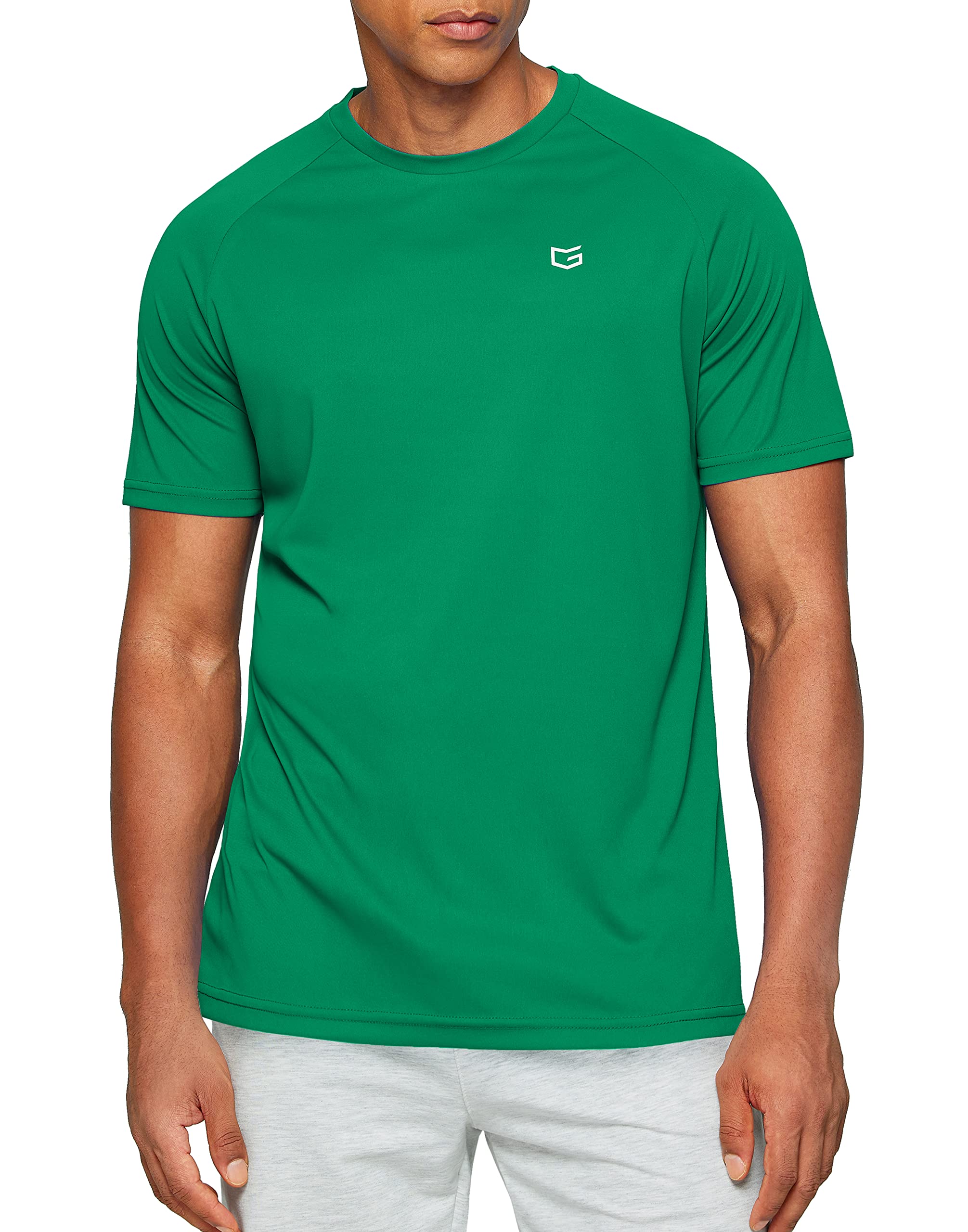 G Gradual Men's Workout Quick Dry T-Shirts Short Sleeve Lightweight Cooling Gym Shirts Tee for Running, Beach, Hiking