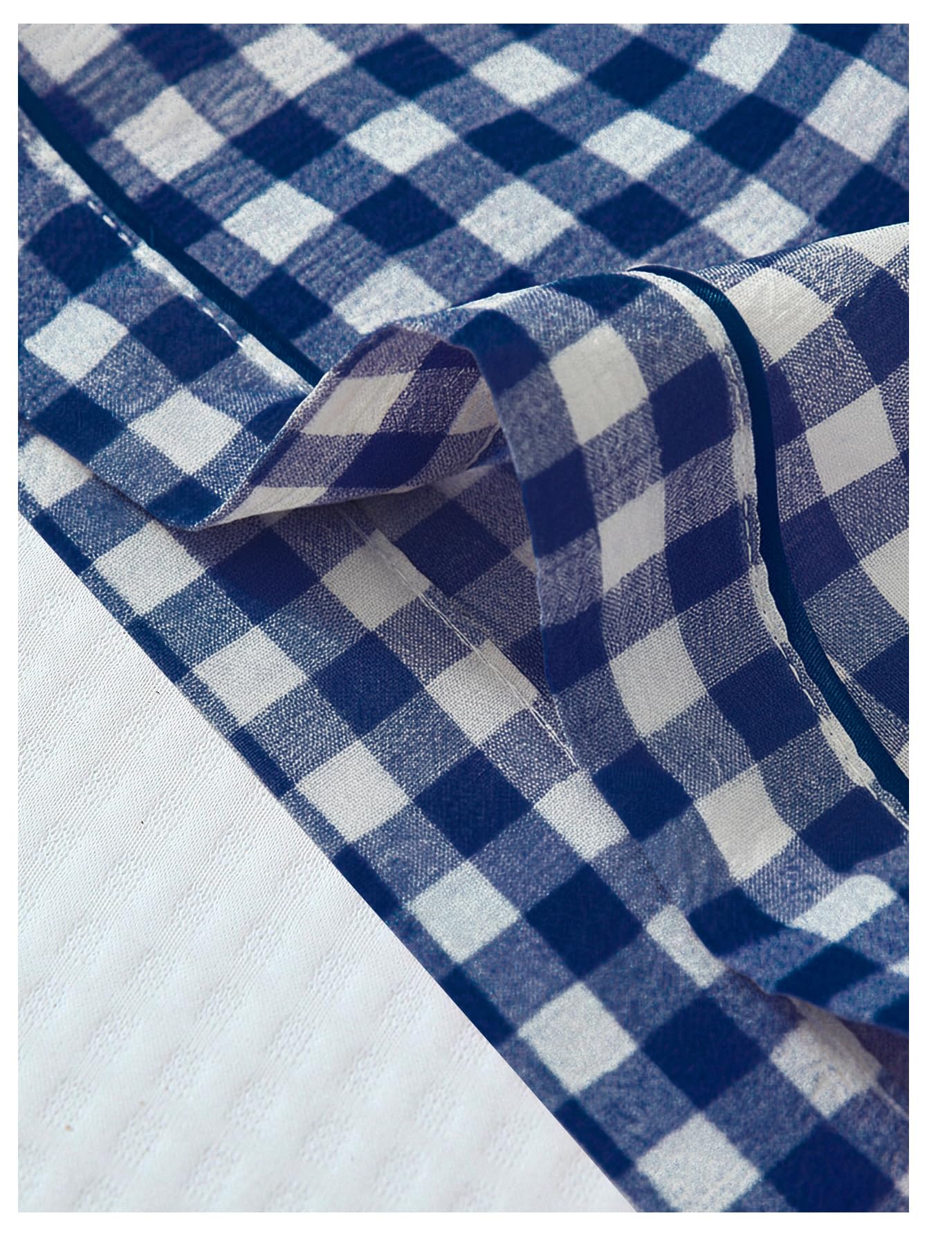 Verdusa Pajamas Sets 2 Piece Gingham Cute Button Down Shirts with Shorts