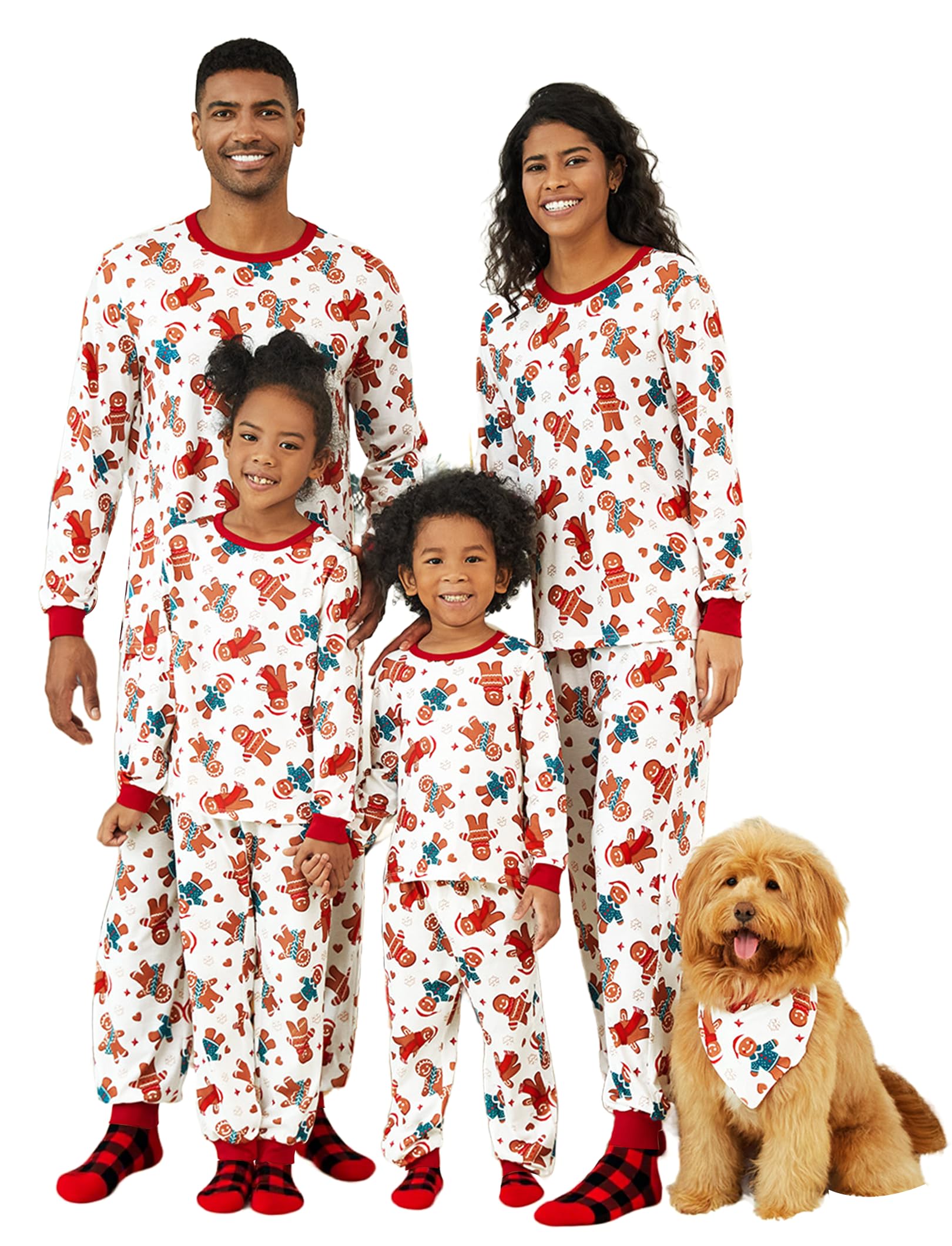 PATPAT Family Christmas Pajamas Matching Sets : Holiday Sleepwear Xmas PJS