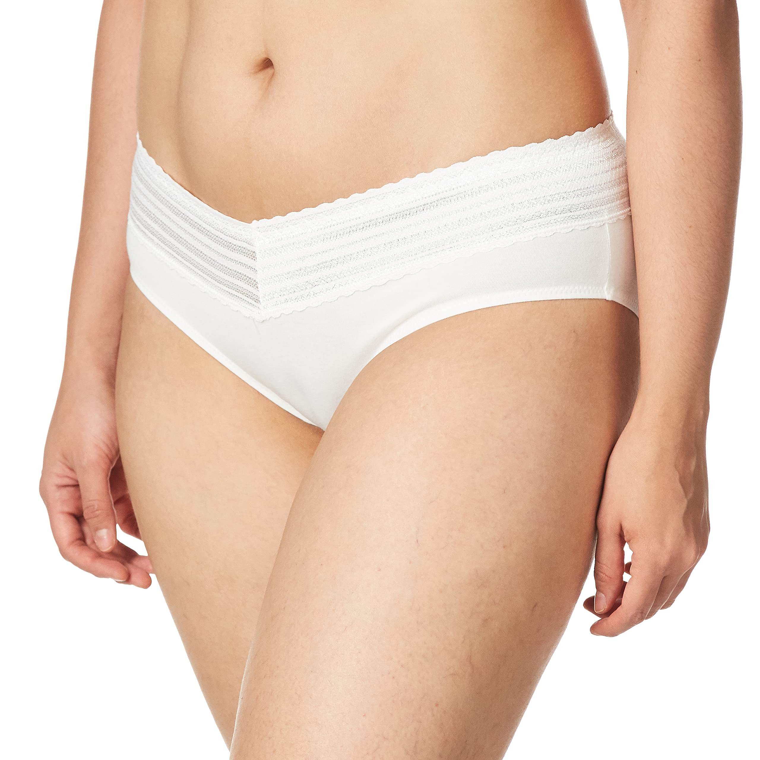 Warner's Women's RU1091P No Pinching No Problems Cotton Hipster with Lace