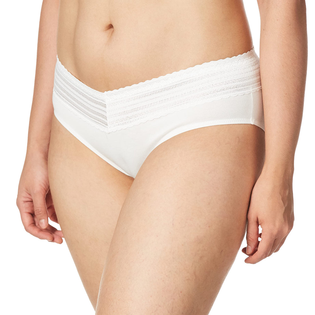 Warner's Women's RU1091P No Pinching No Problems Cotton Hipster with Lace