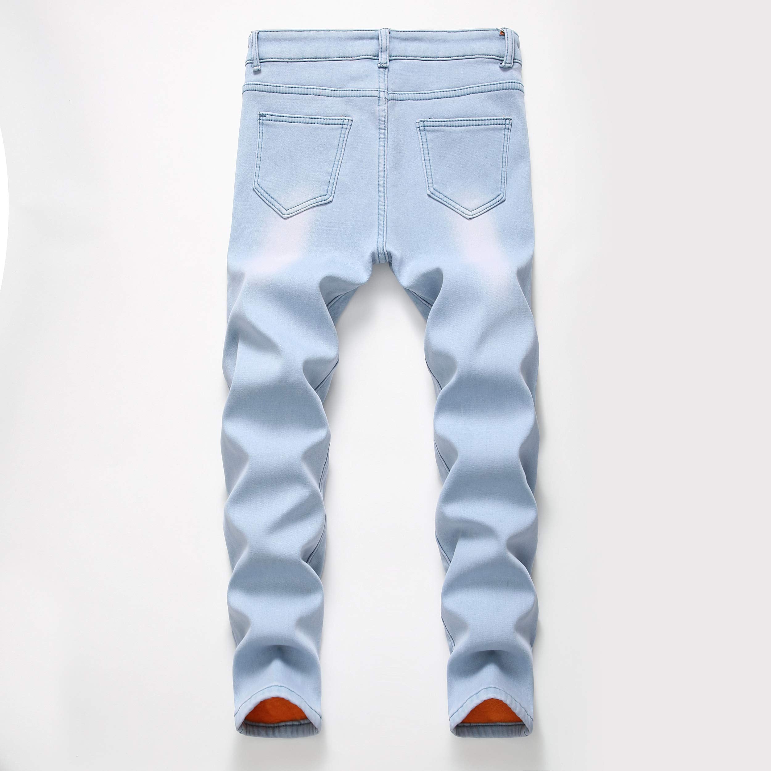 FREDD MARSHALL Boy's Fleece Lined Skinny Fit Jeans