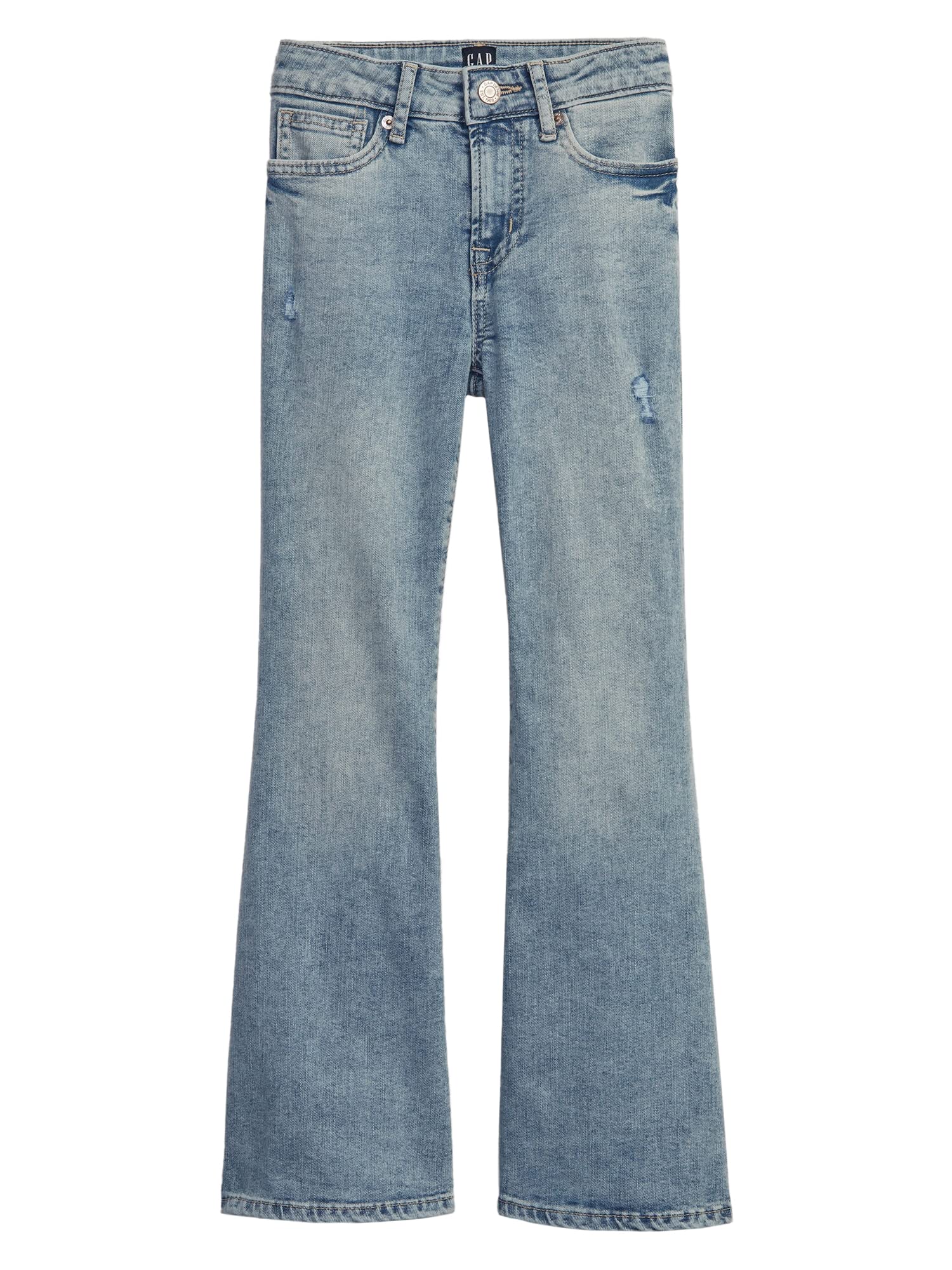 Gap Girls' High Rise Flare Jeans