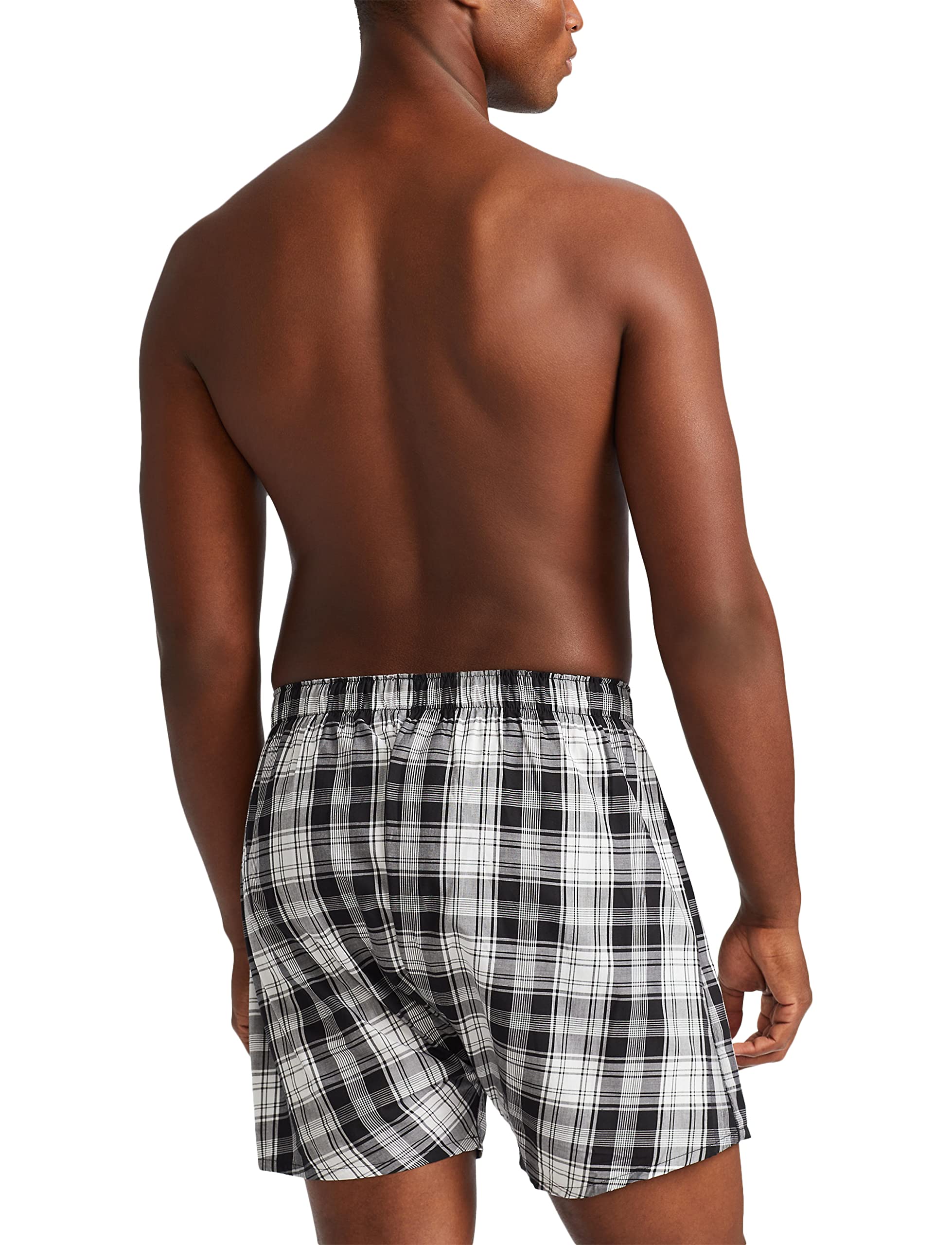 POLO RALPH LAUREN Underwear Boxers Pack, 3-Pack, Classic Fit Cotton Woven Men's Underwear, (Big & Tall Availble)