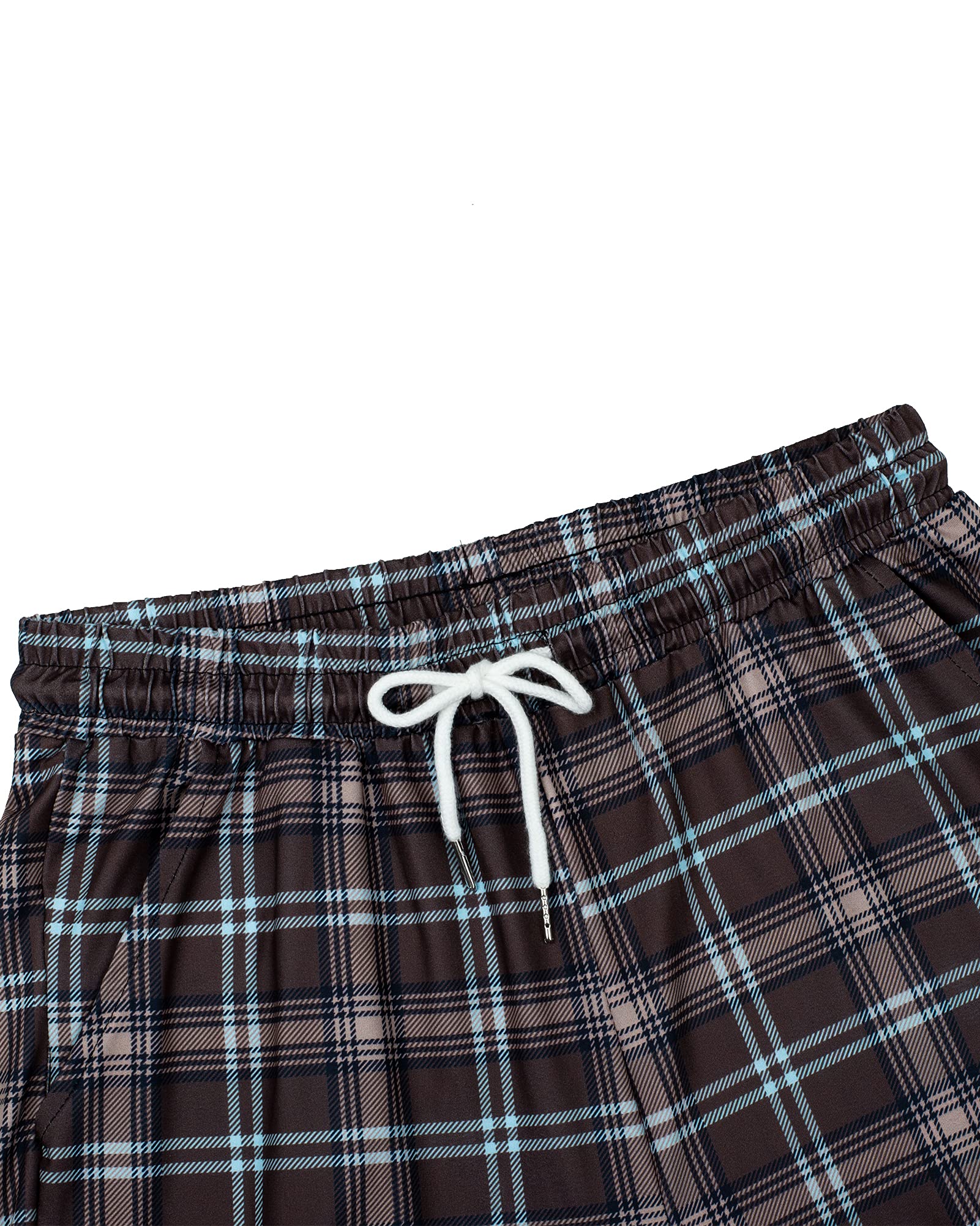 Womens Pajama Pants Plaid Stretch Comfy Lounge Pants Sleep Bottoms Y2K PJ