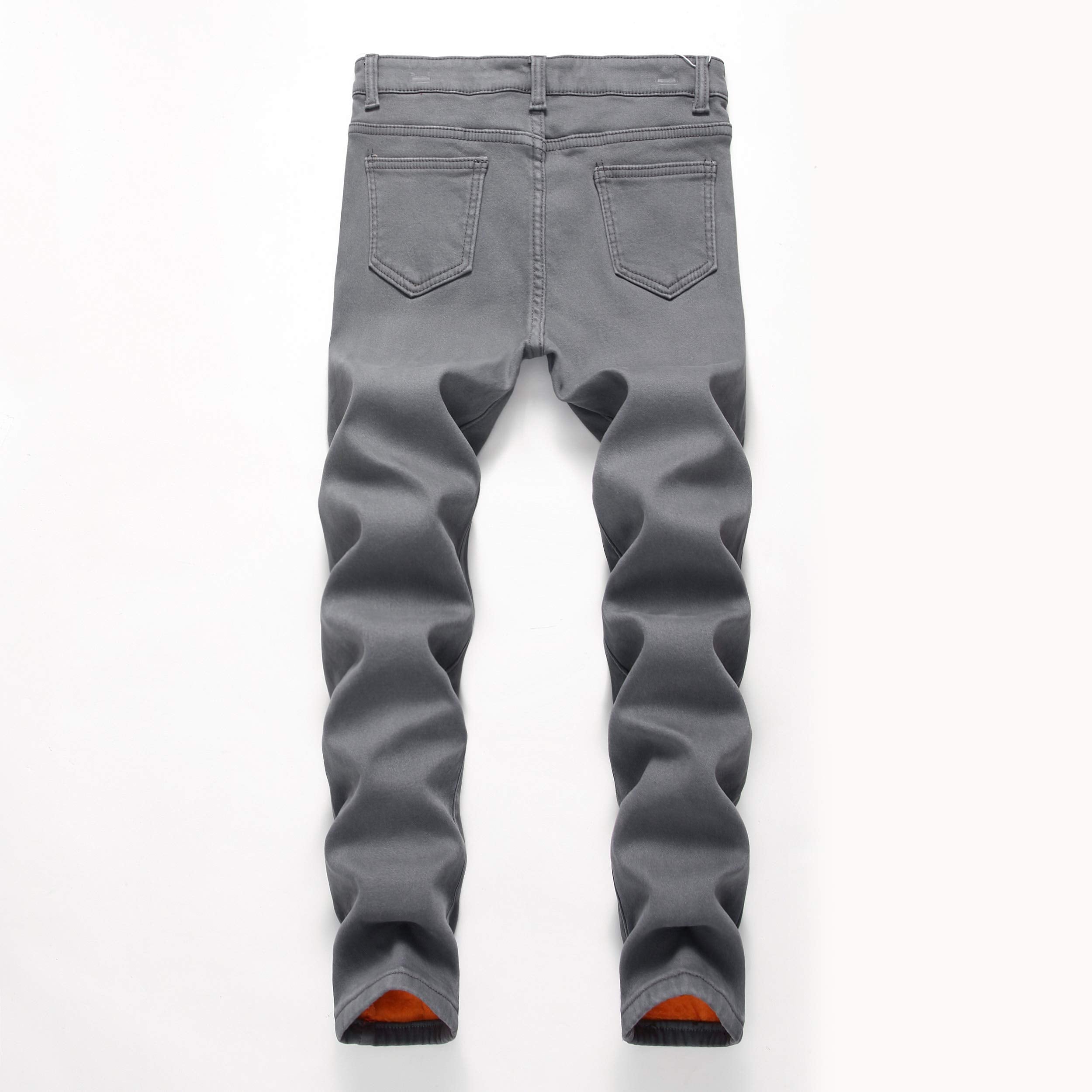 FREDD MARSHALL Boy's Fleece Lined Skinny Fit Jeans