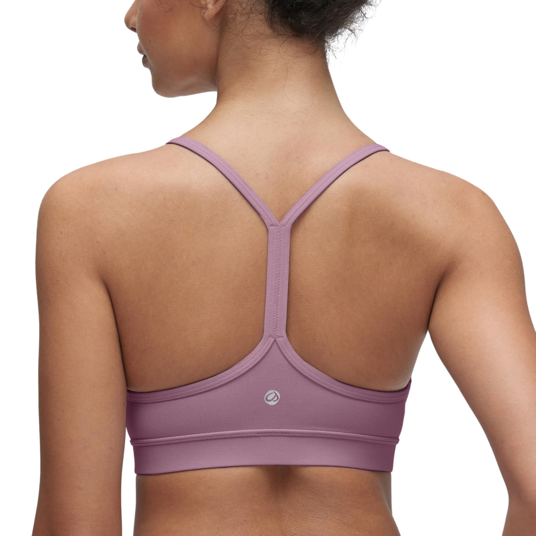 CRZ YOGA Butterluxe Y Back Sports Bras | Light Support, Removable Pads, Yoga, Extremely Soft, Scoop Neck, Spaghetti Strap, for Women
