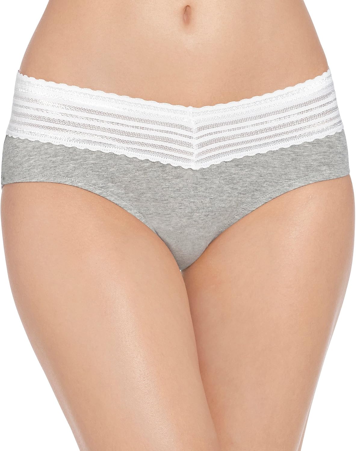 Warner's Women's RU1091P No Pinching No Problems Cotton Hipster with Lace