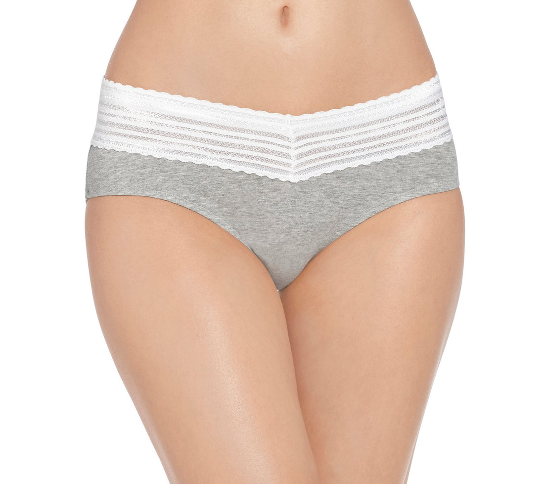 Warner's Women's RU1091P No Pinching No Problems Cotton Hipster with Lace