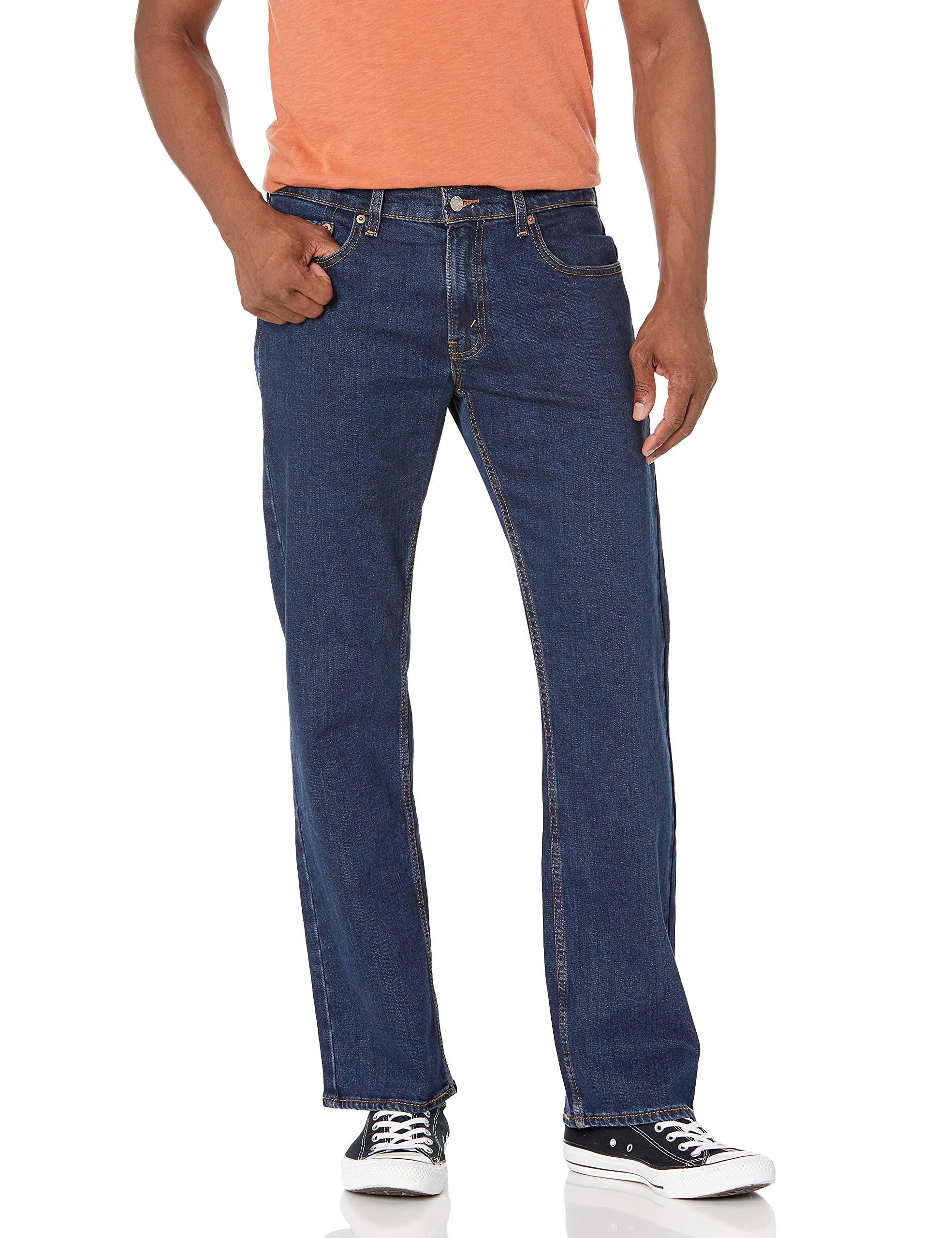 Levi Strauss Signature Gold Mens Relaxed Fit Flex Jeans (Available in Big & Tall)