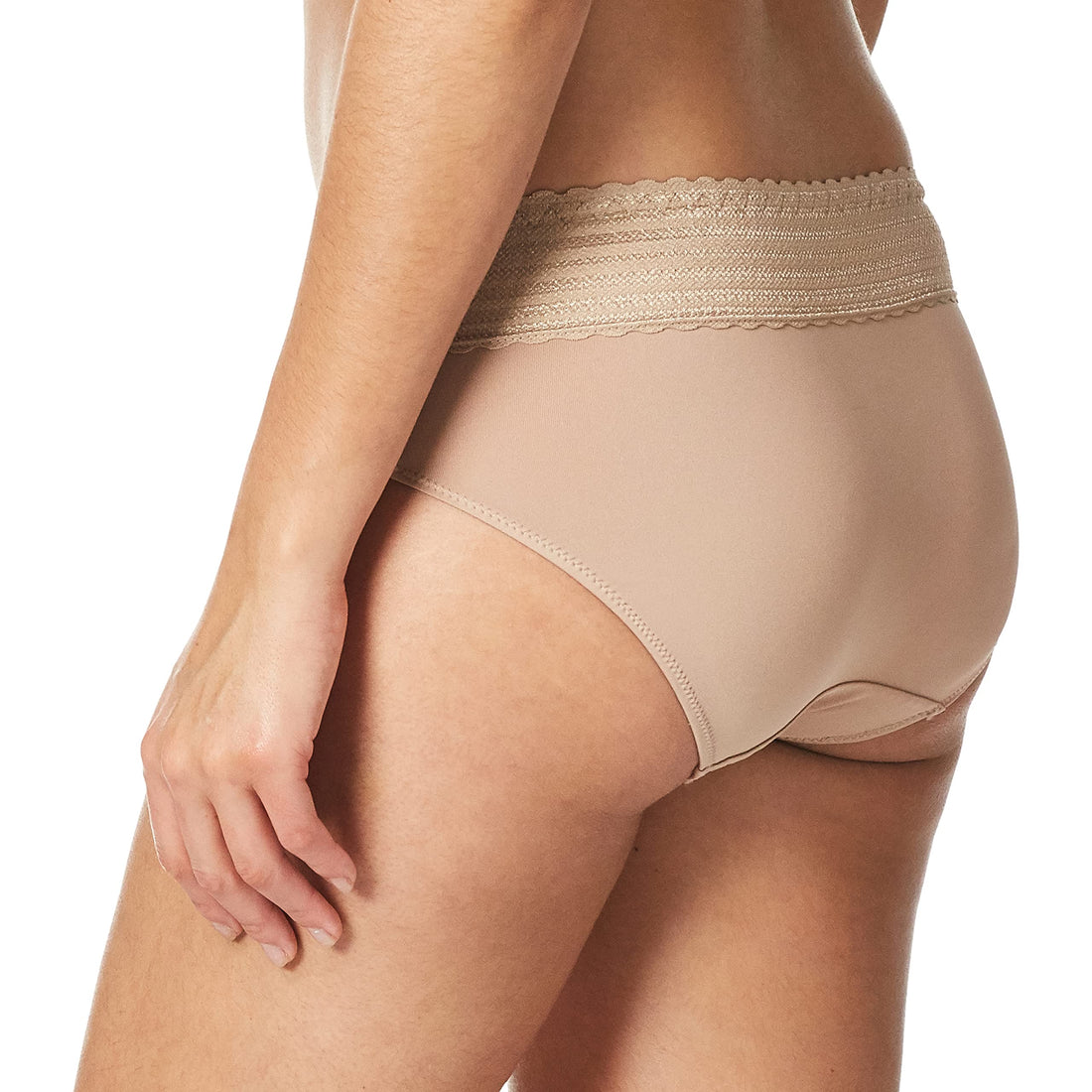 Warner's Women's RU1091P No Pinching No Problems Cotton Hipster with Lace