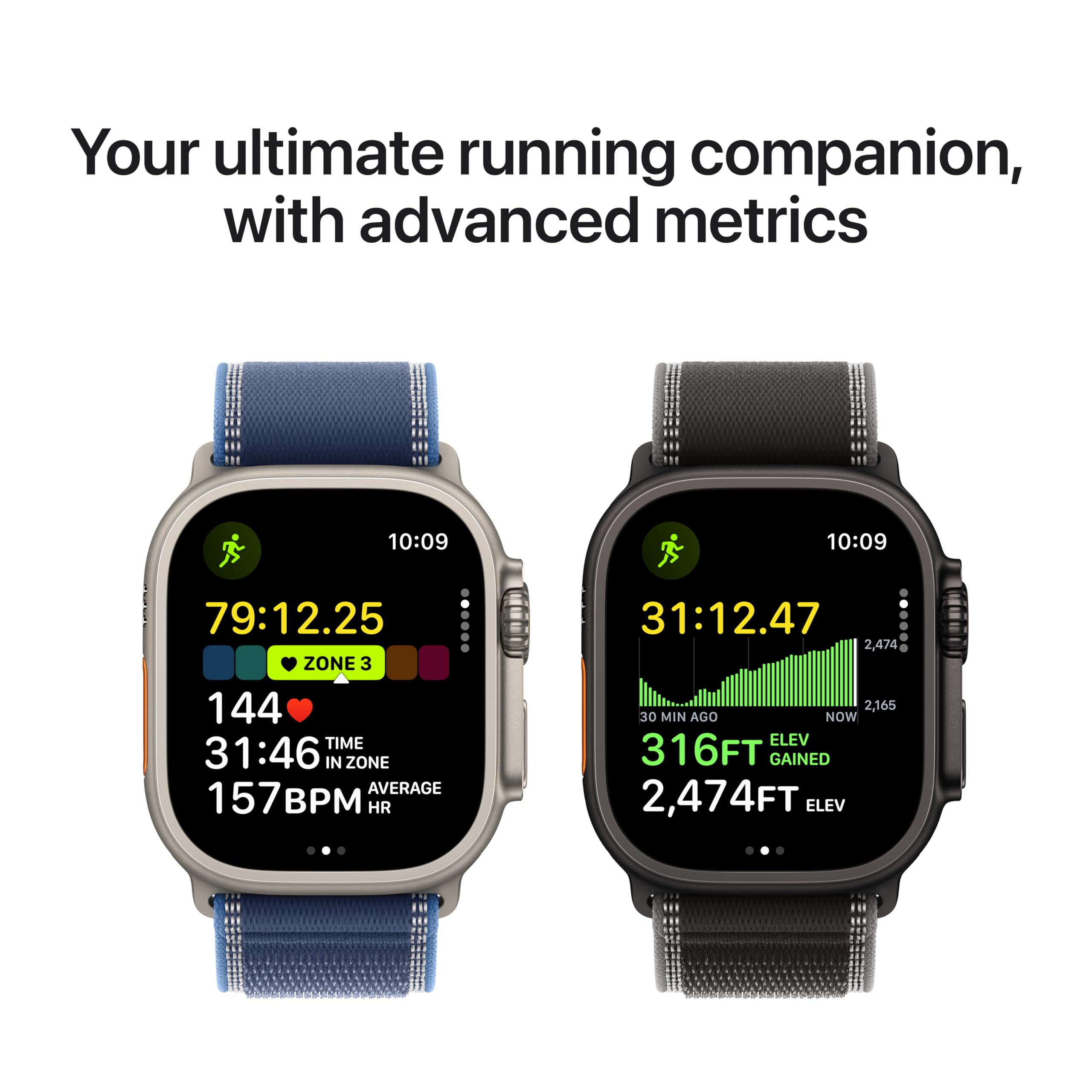 Apple Watch Ultra 3 [GPS + Cellular 49mm] Running & Multisport Smartwatch w/Rugged Titanium Case w/Black Ocean Band. Satellite Communications, Advanced Health & Fitness Tracking