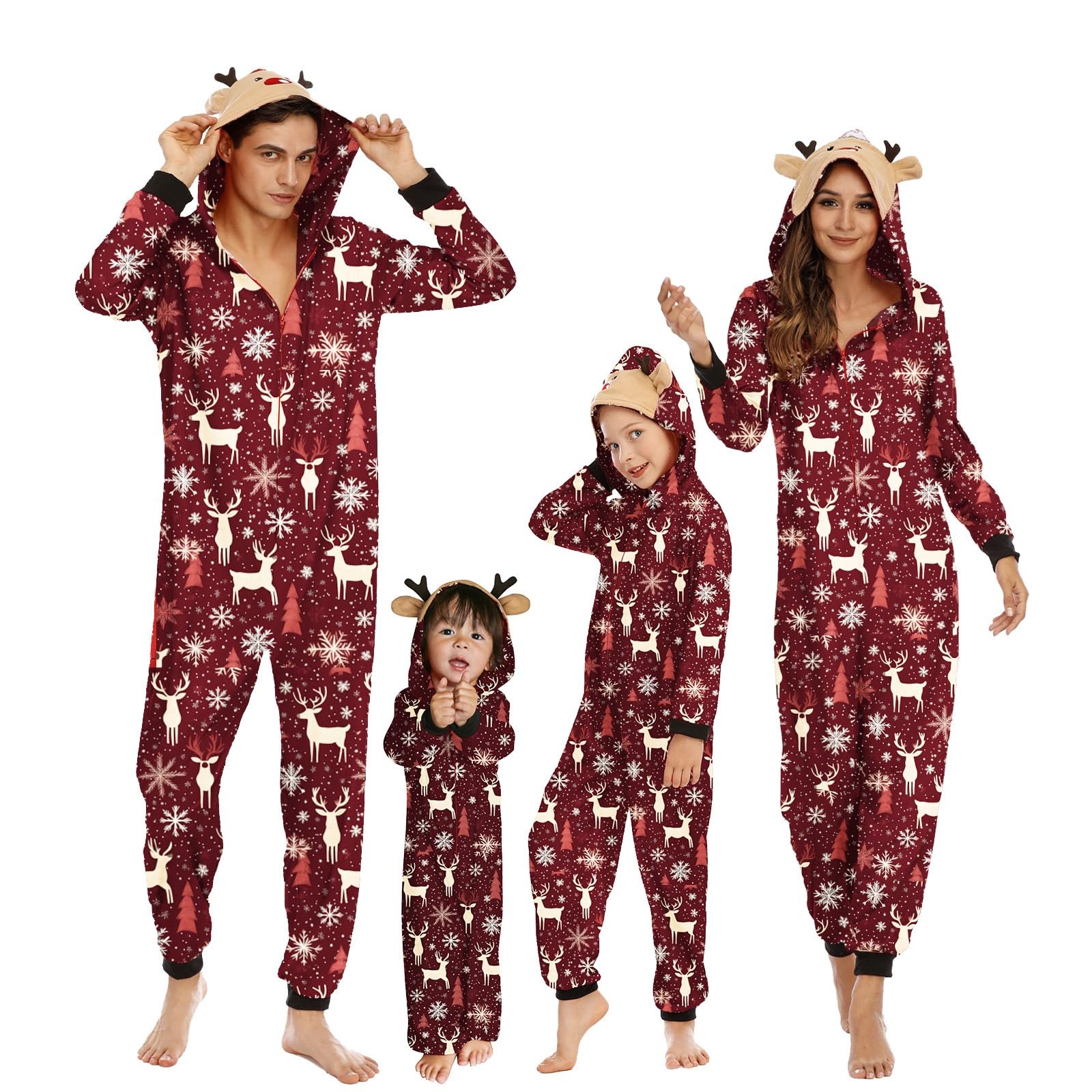 Neufigr Family Christmas Pajamas Matching Sets Xmas Pjs for Family