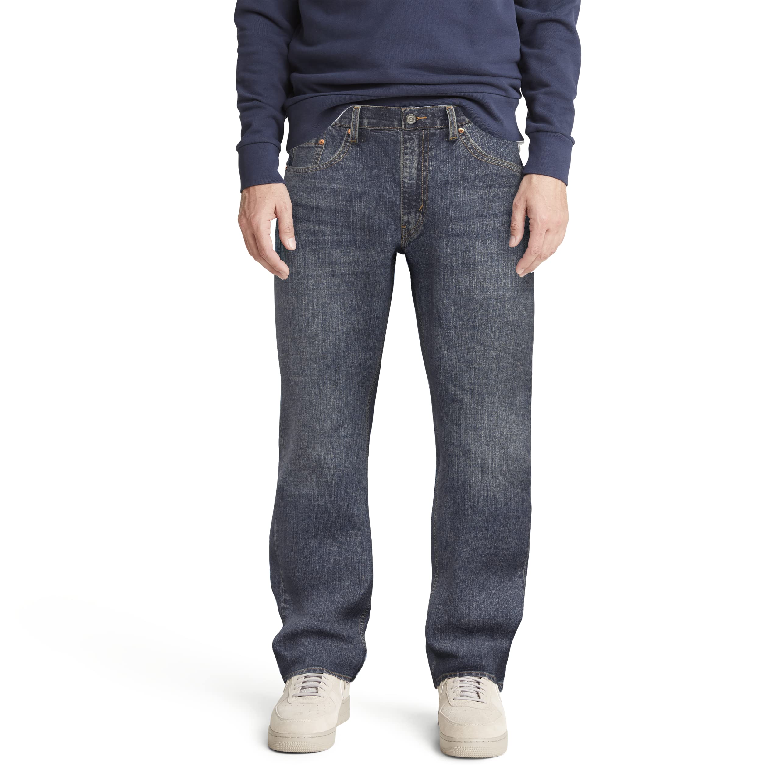 Levi Strauss Signature Gold Mens Relaxed Fit Flex Jeans (Available in Big & Tall)
