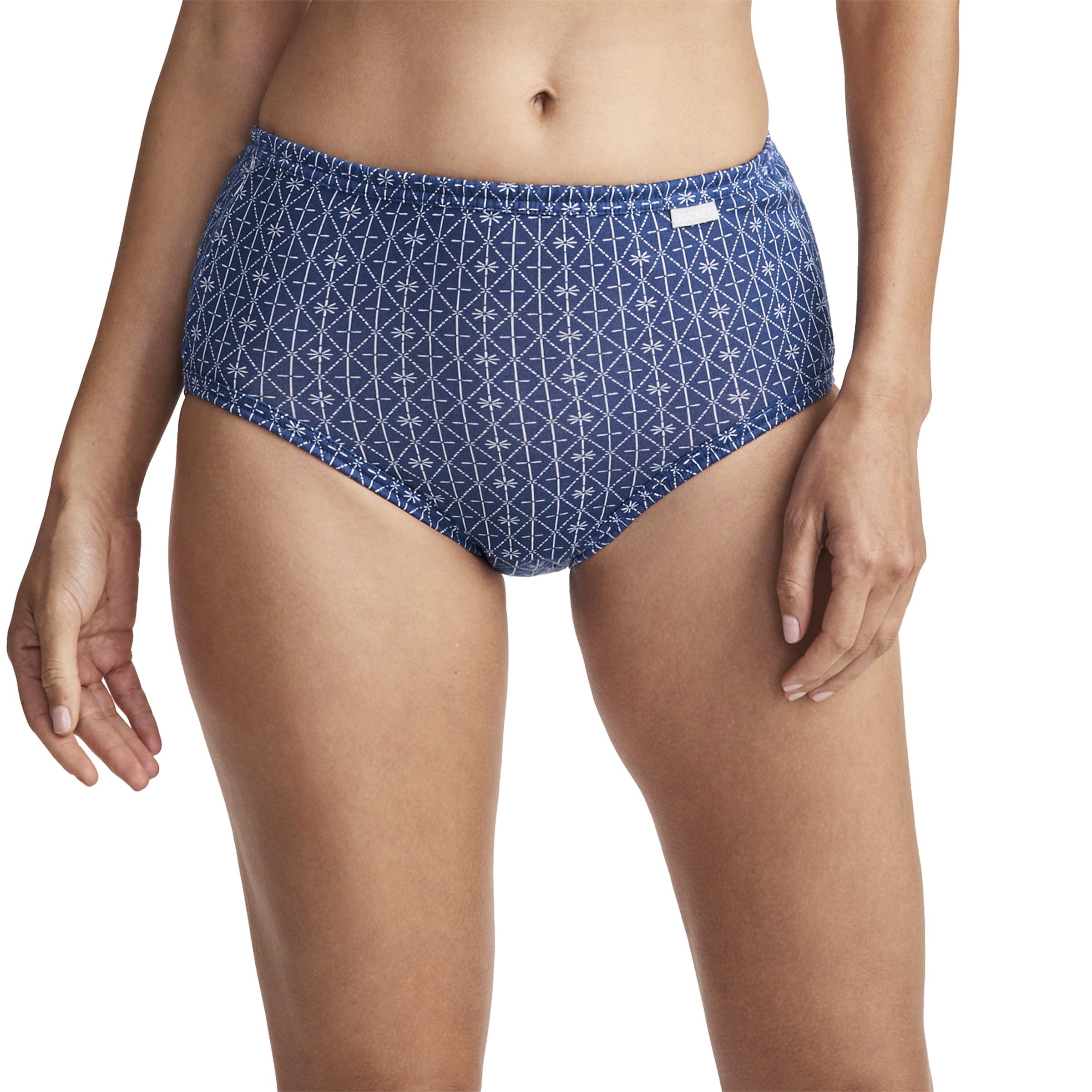 Jockey Women's Underwear 100% Cotton Elance Brief - 6 Pack