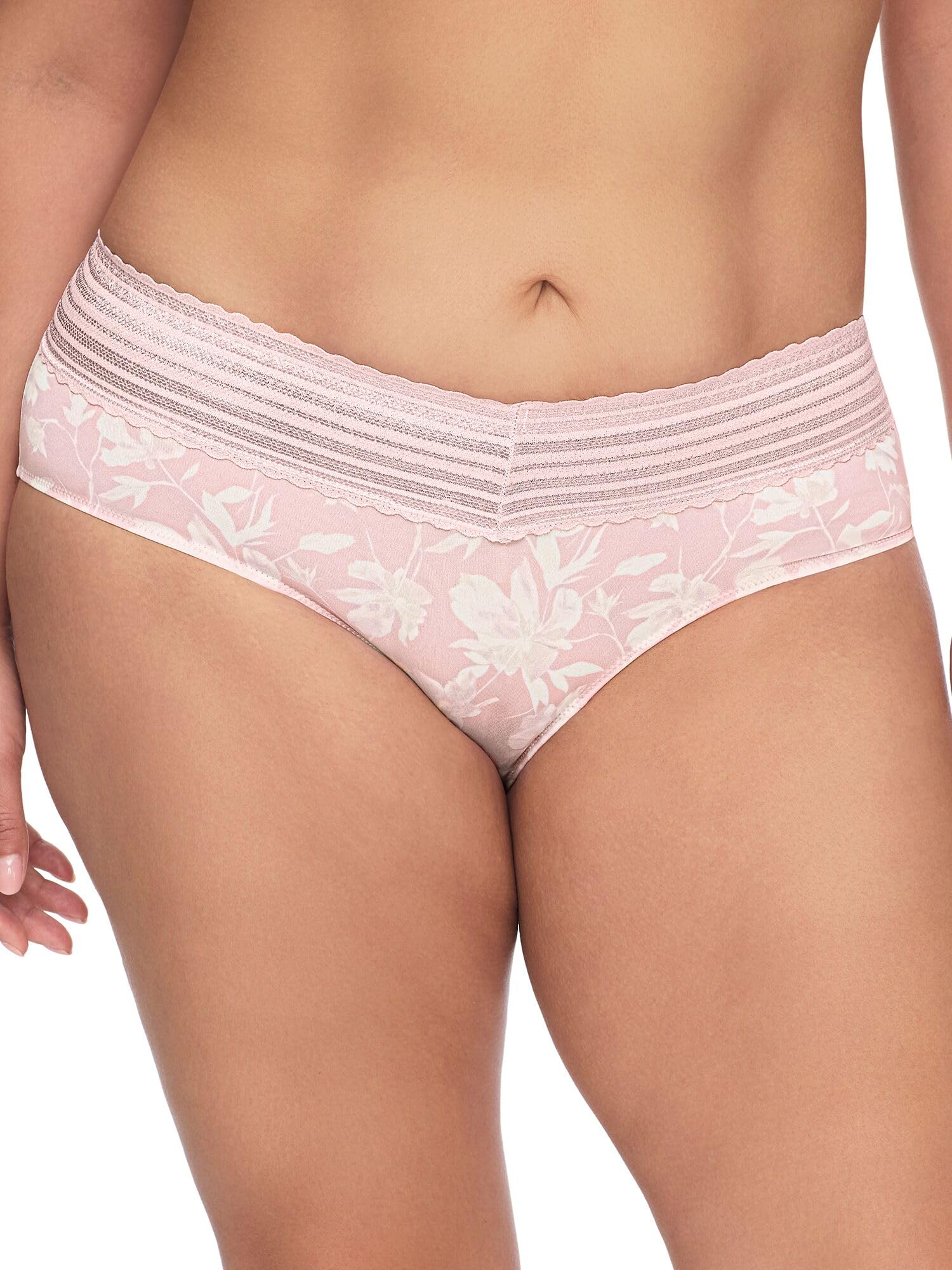 Warner's womens No Pinching No Problems Dig-free Comfort Waist With Lace Microfiber Hipster 5609j