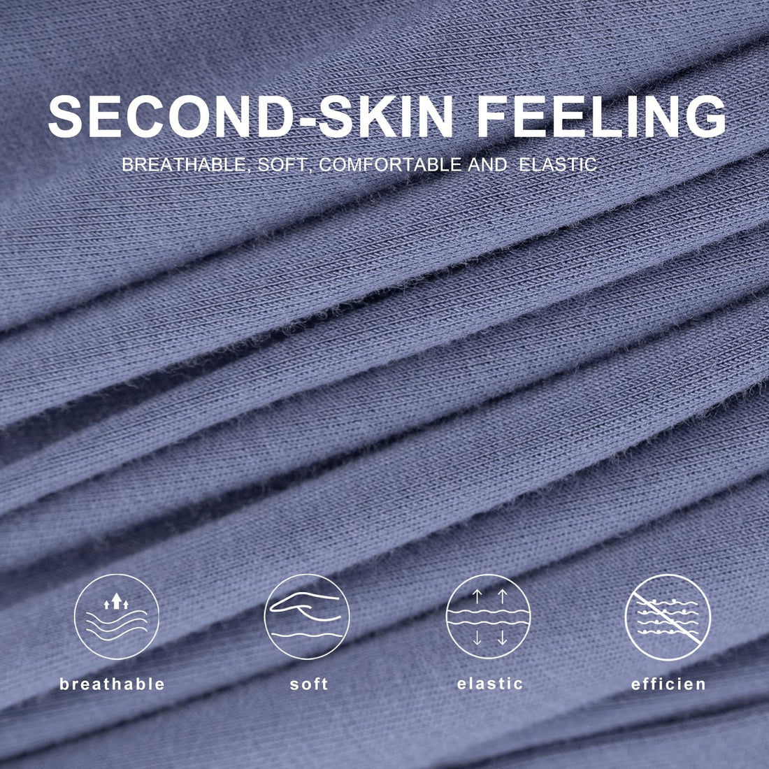 BAMBOO COOL Mens Boxer Shorts Underwear Soft Comfortable Breathable Knit Boxers Short for Men (3 or 5 Pack)
