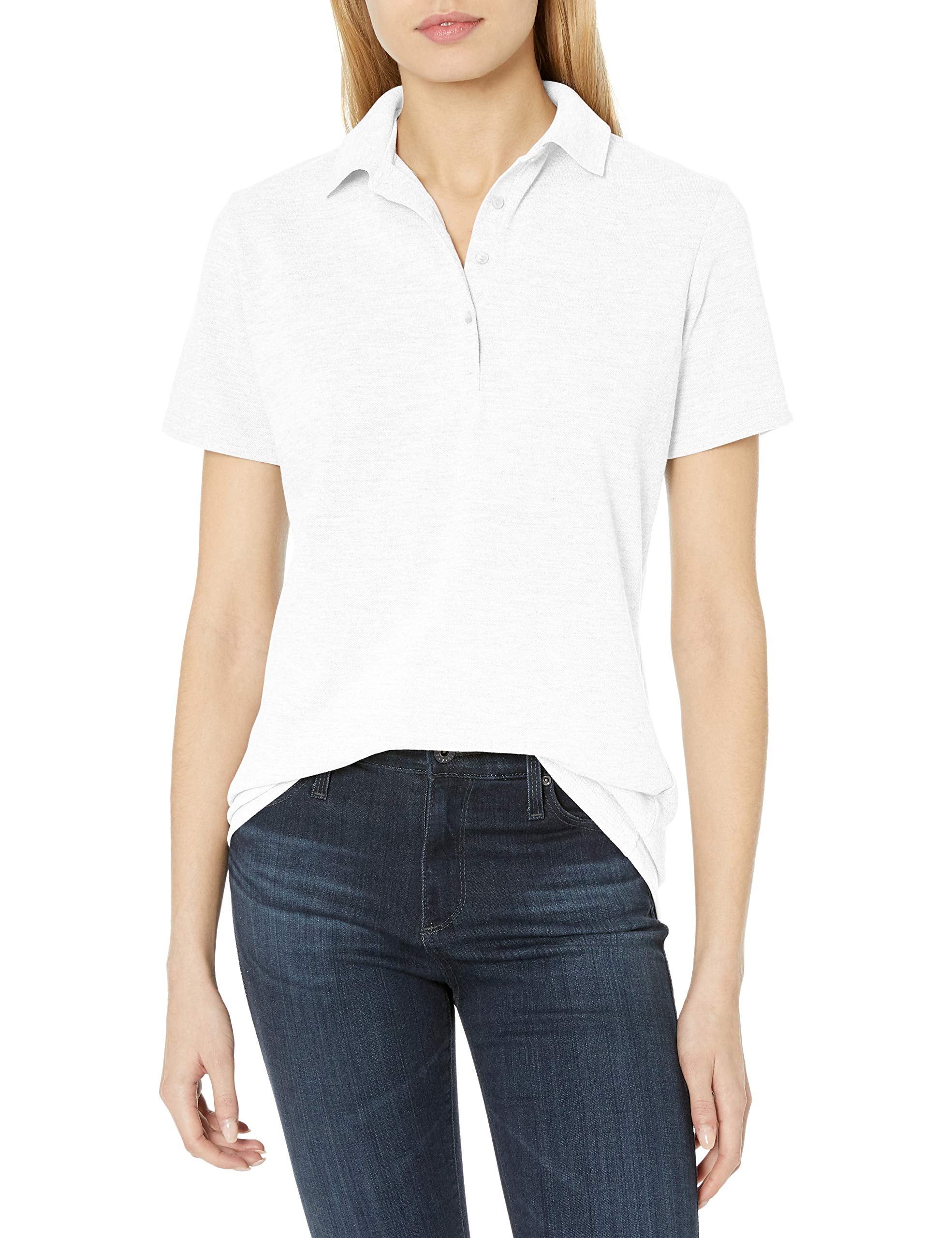 Hanes Women's X-Temp Polo with FreshIQ