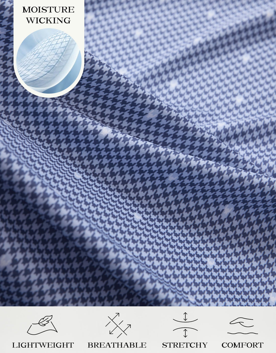 M MAELREG Golf Polo Shirts for Men Dry Fit Performance Lightweight Printing Contrast Collar Mens Golf Shirts Short Sleeve