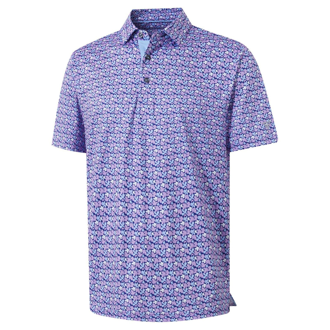 M MAELREG Mens Golf Shirt Print Performance Moisture Wicking Dry Fit Short Sleeve Casual Collared Polo Shirts for Men